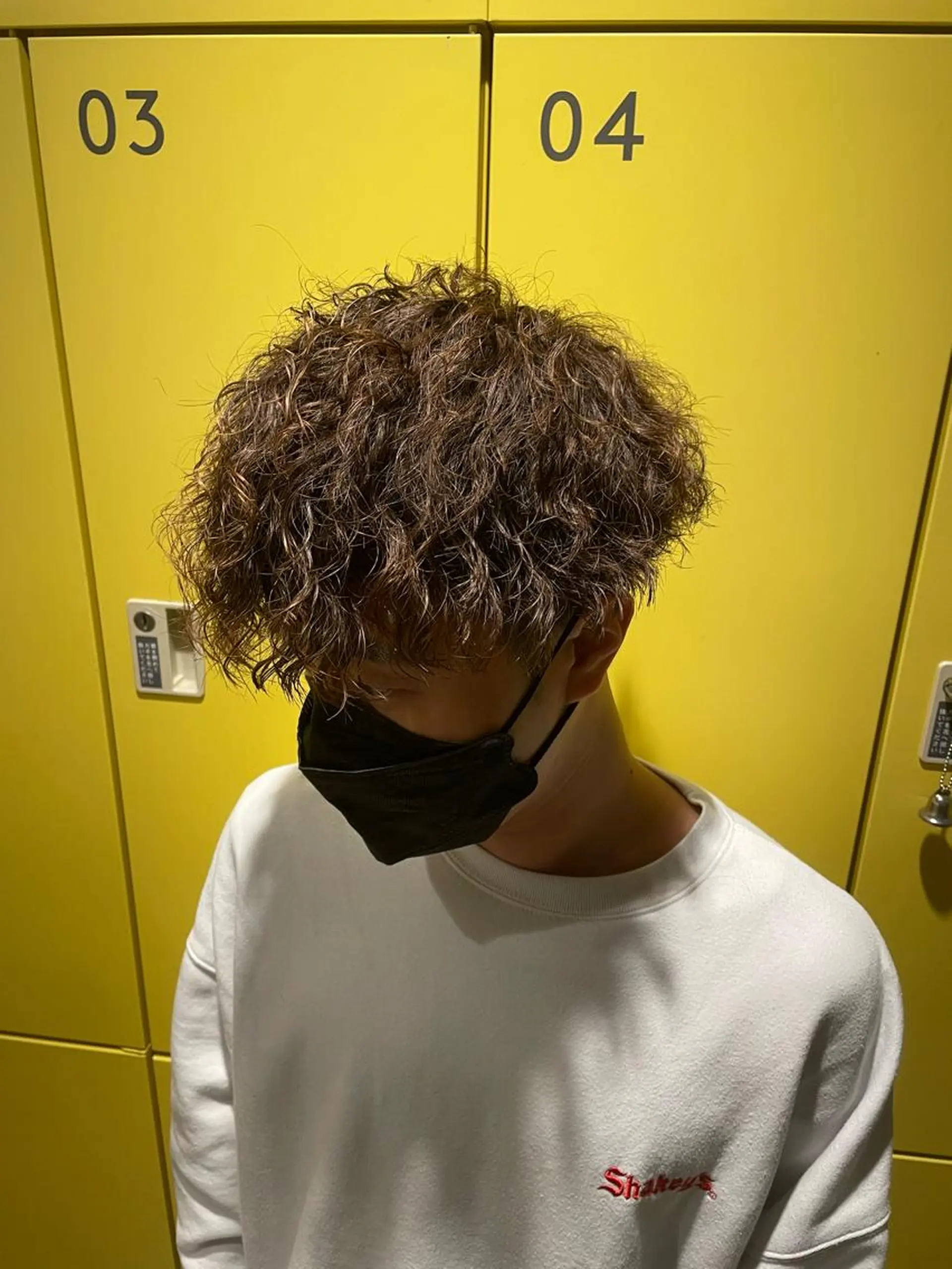 パーマ メンズ Le'a所属・渋谷/フェード/ 國分 翔のヘアスタイル