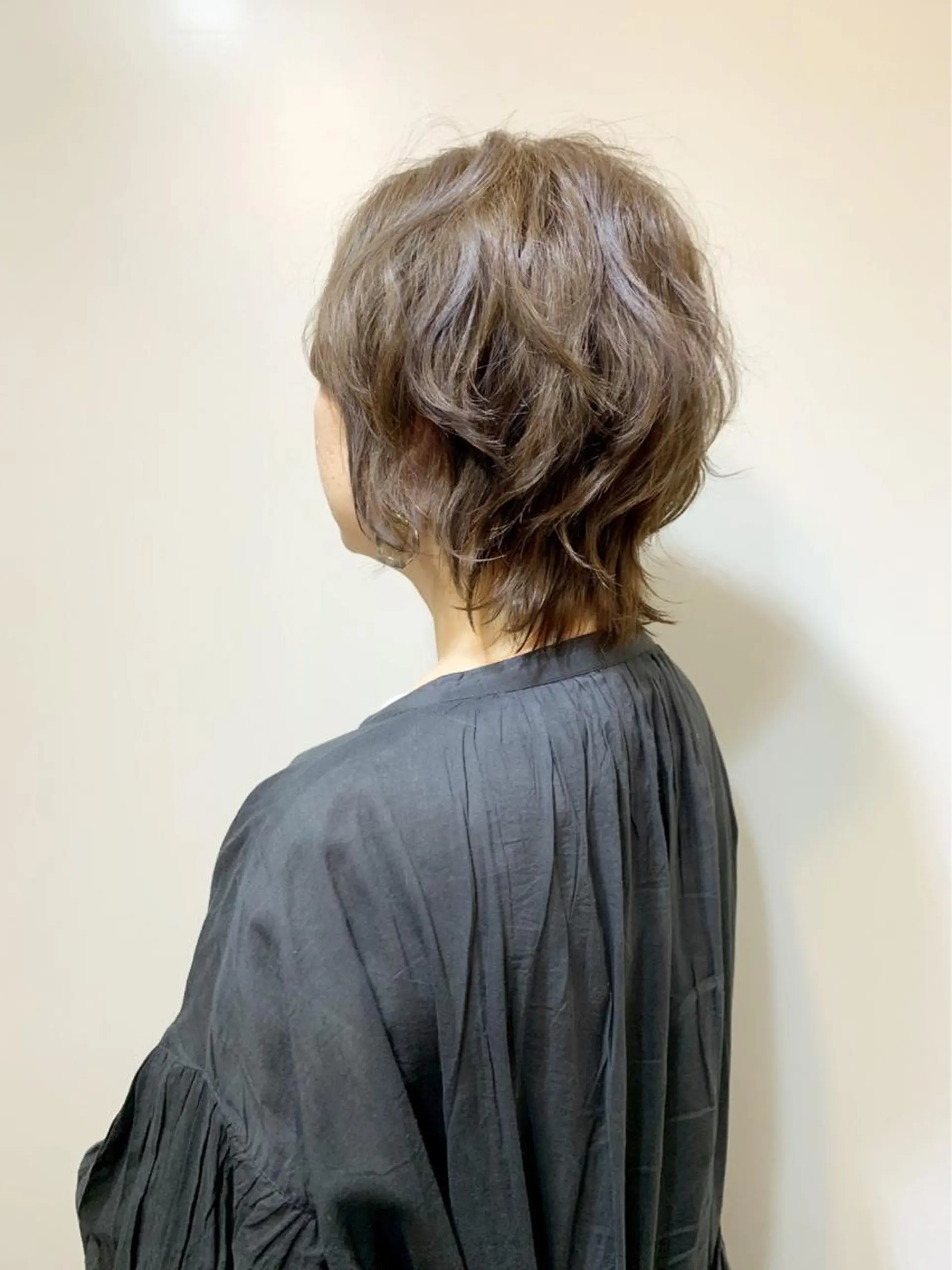 ショート ウルフカット カット ヘアカラー トリートメント natsu fujinoのヘアスタイル