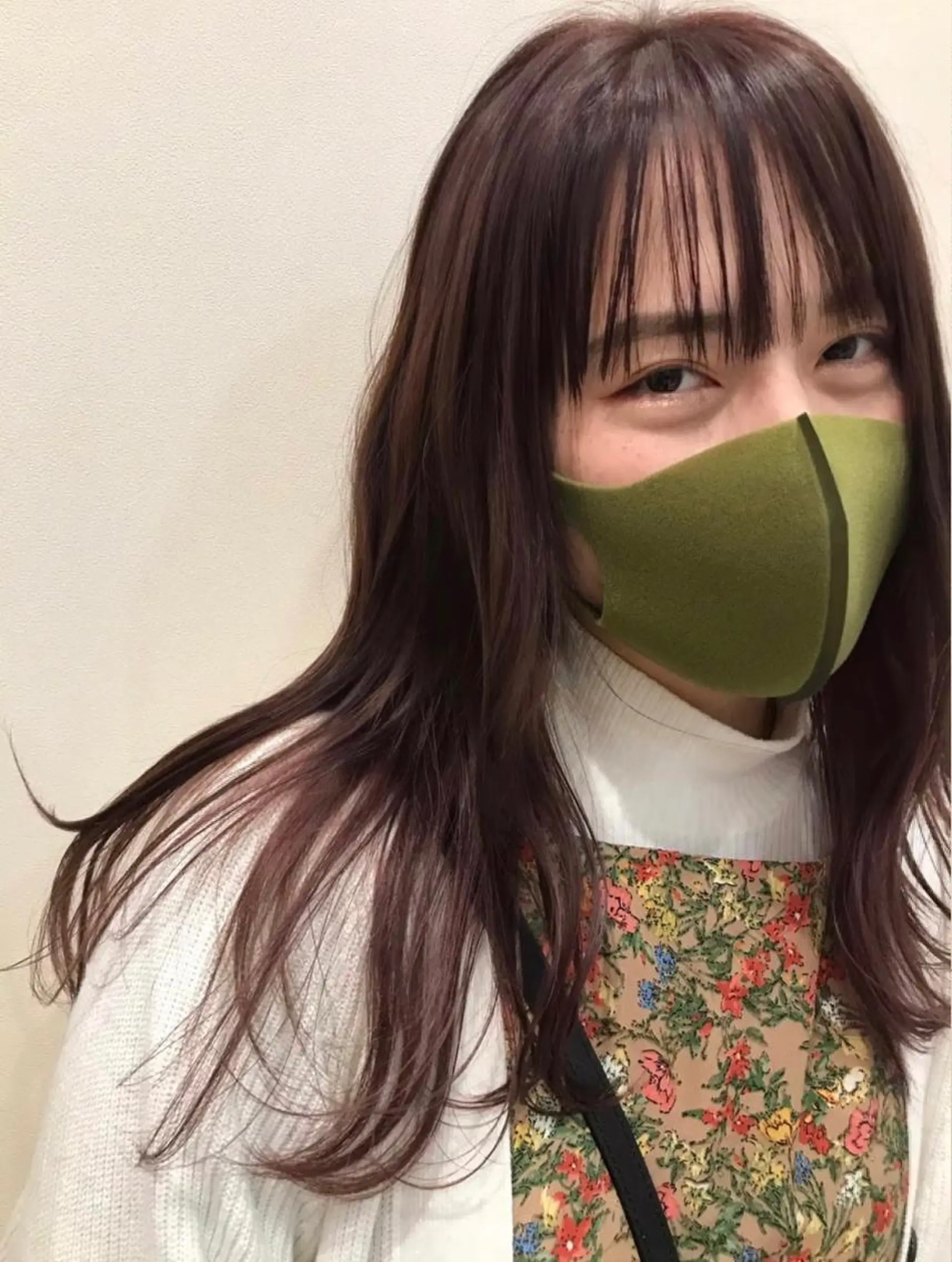 ロング 💗モデルカット 募集中のヘアスタイル