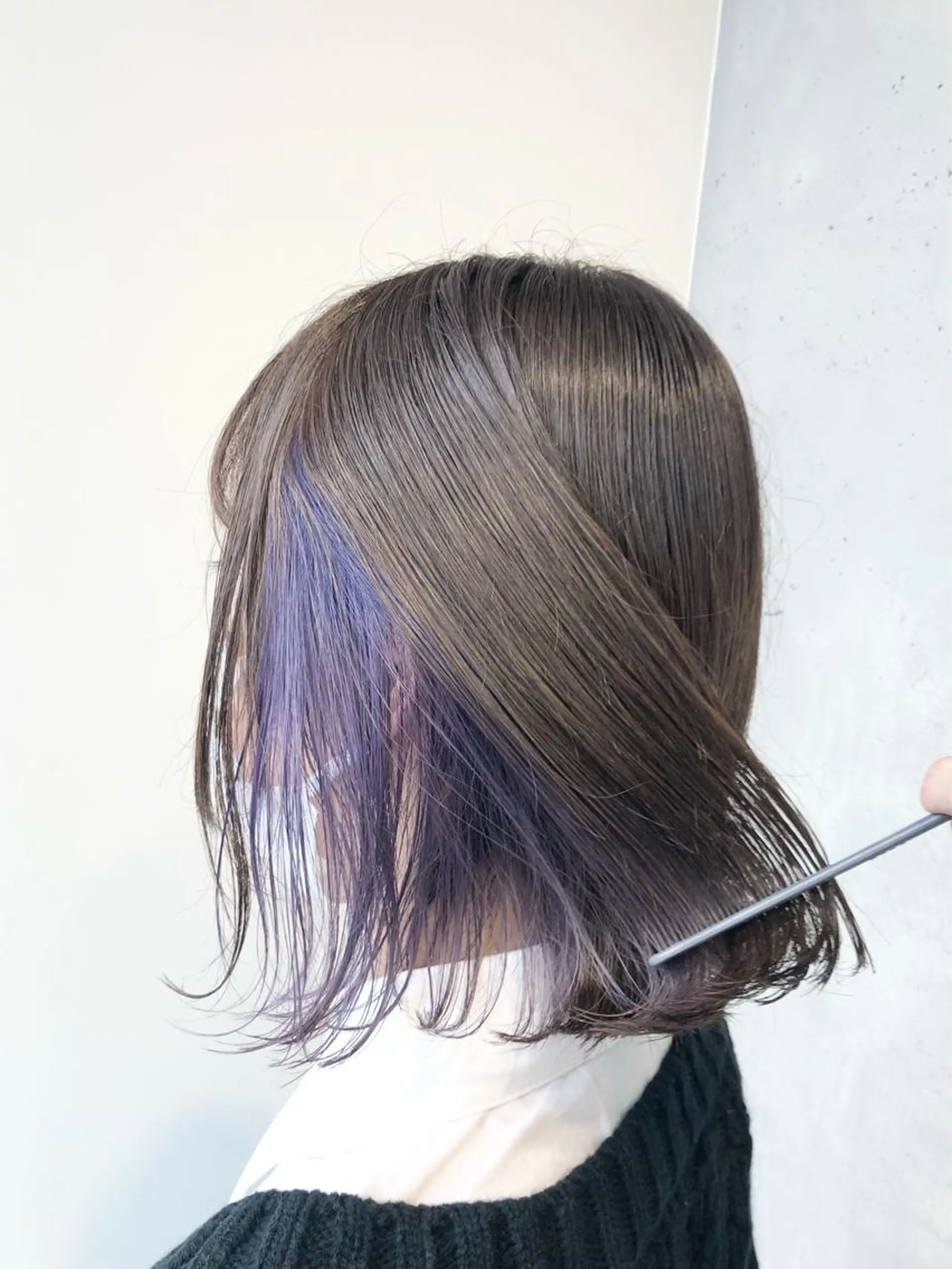 ショート カラー ヘアアレンジ ｲﾝﾅｰｶﾗｰ屋さん 🫧伊藤拓実のヘアスタイル