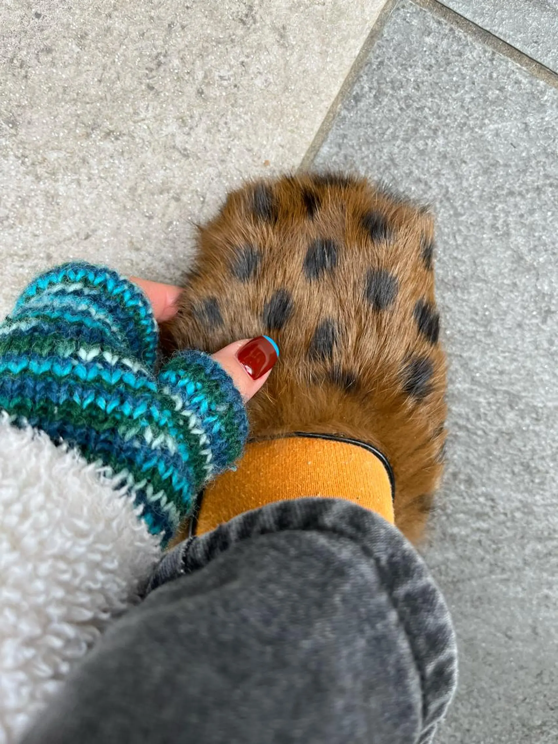 ミディアム パーマ 縮毛矯正 デザインカラー 原宿/キシタのヘアスタイル