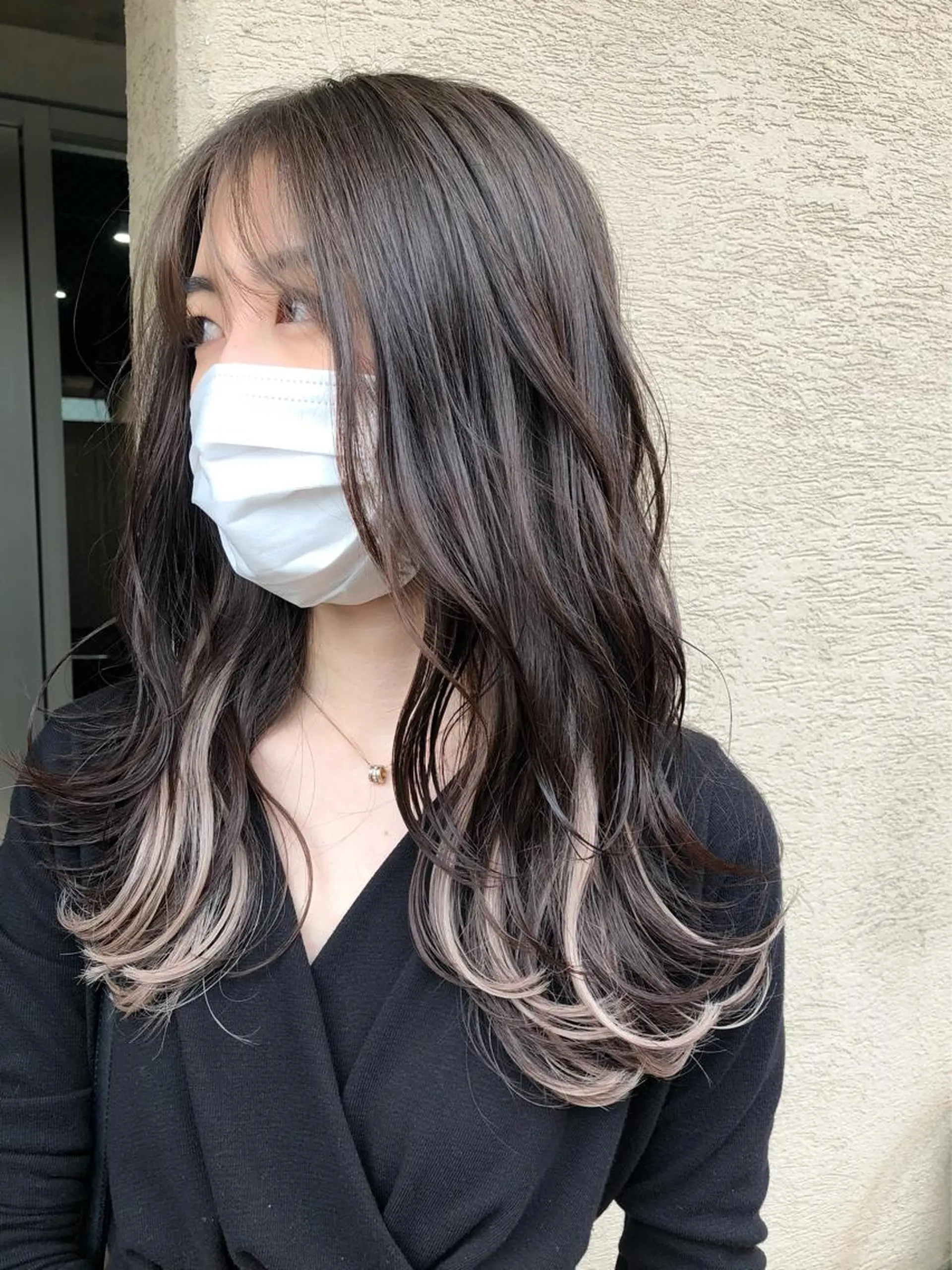 ロング カラー パーマ ヘアアレンジ メンズ エクステ 💎髪質改善特化💎 RUITOのヘアスタイル