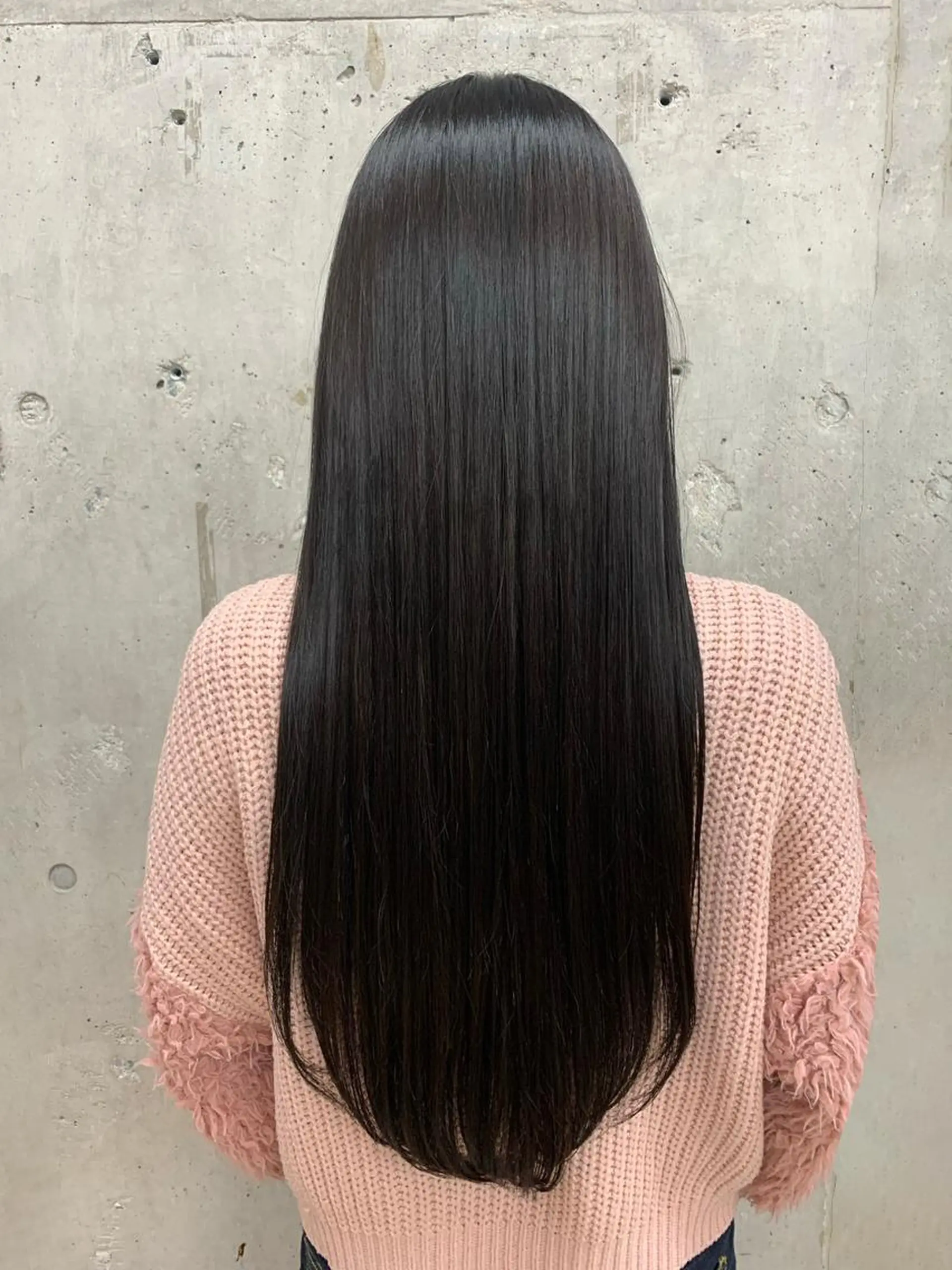 ロング カット 縮毛矯正 S. Okuboのヘアスタイル