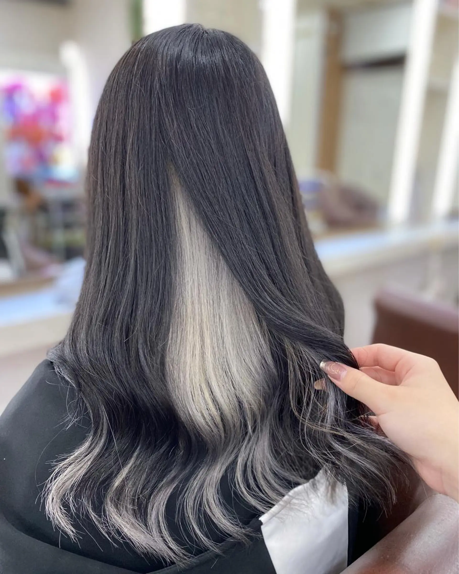 セミロング カット ヘアカラー トリートメント エクステ 🦋 SHION 🦋のヘアスタイル