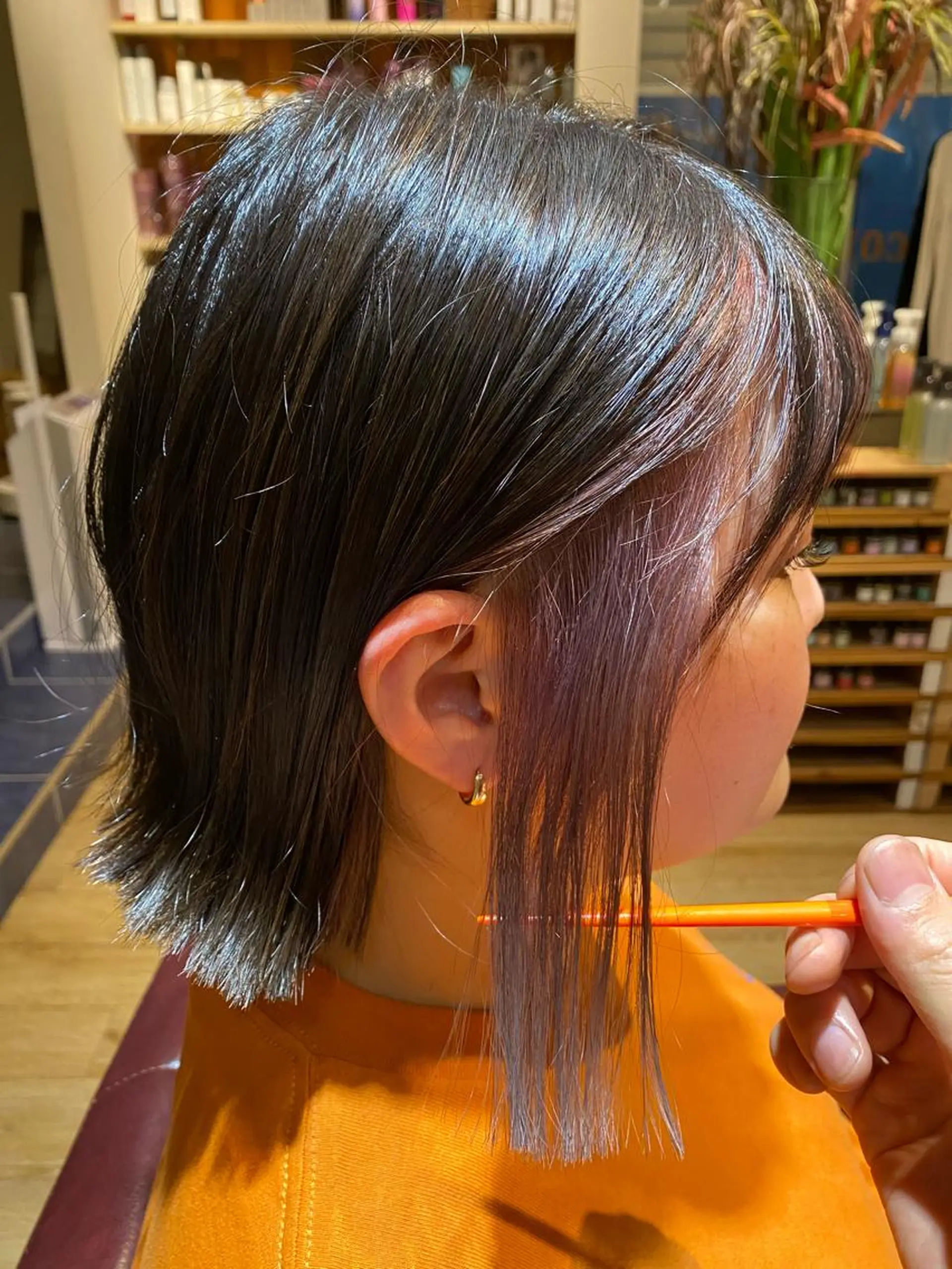 ショート カット ヘアカラー トリートメント 艶美髪マスター 店長✂︎YUKKEのヘアスタイル