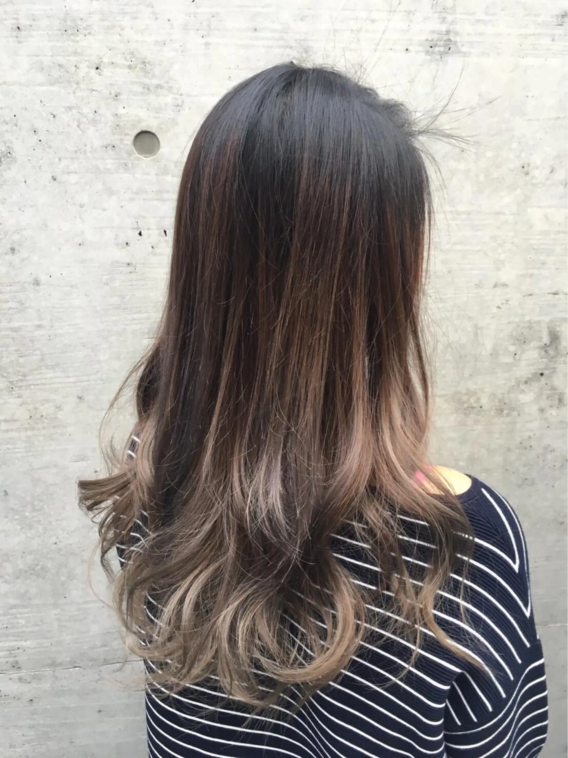 ロング カラー ブリーチ グラデーションカラー 外国人風カラー ミニモお気に入り数 No.1宍戸雄弥のヘアスタイル