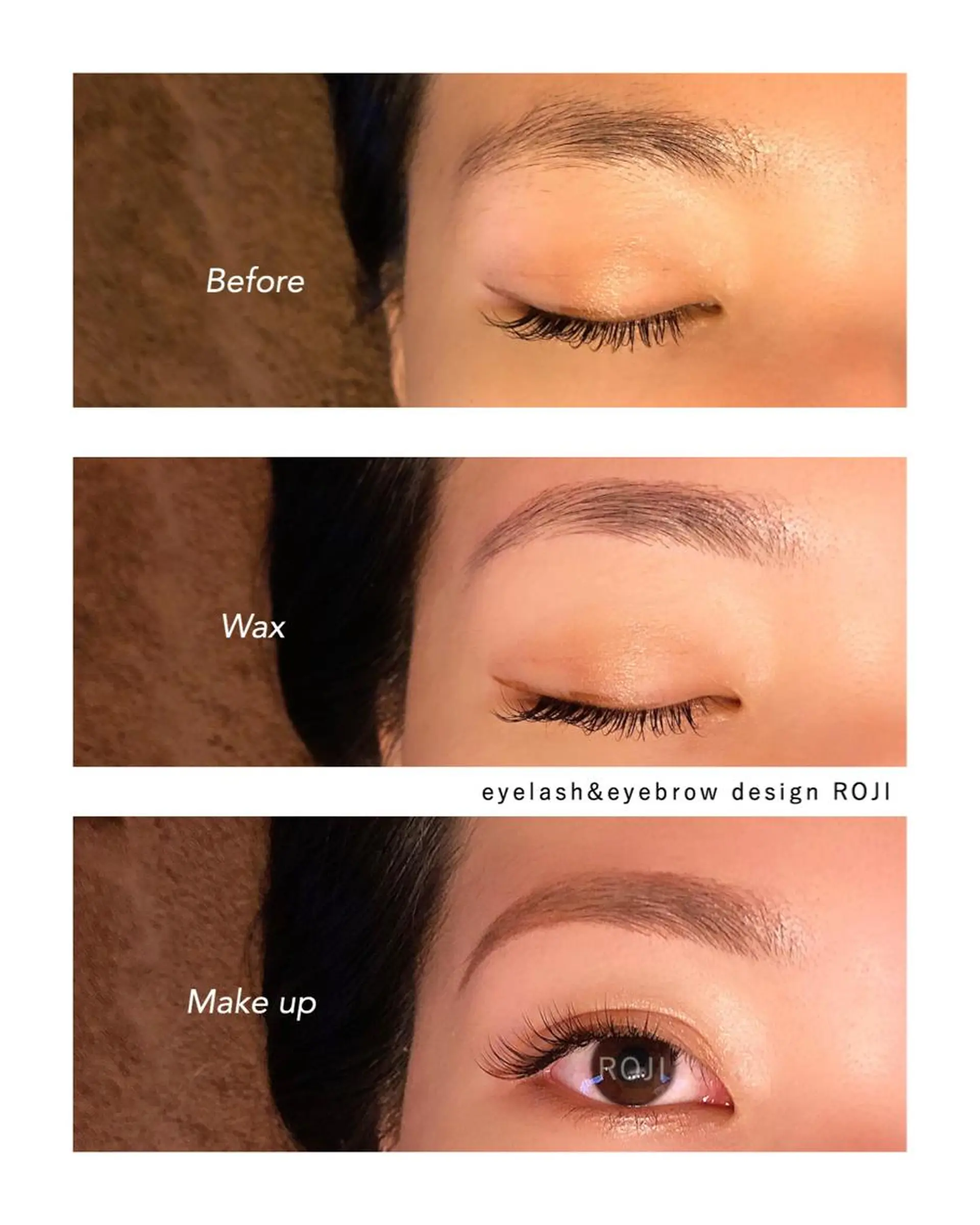 マツエク・マツパ マツエク まつエク&眉 ROJIのマツエク・マツパデザイン