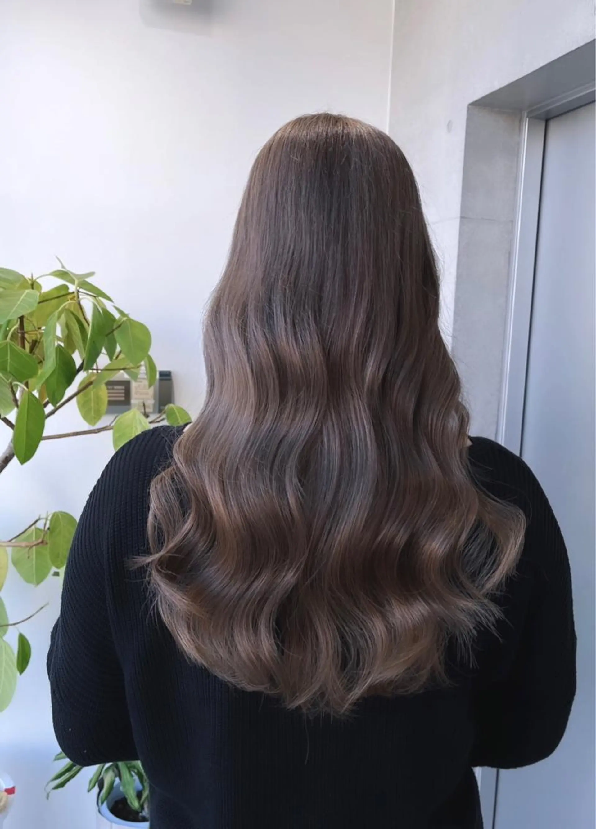 セミロング カット ヘアカラー トリートメント 🌫️大人韓国ヘア 🌫️naoyaのヘアスタイル