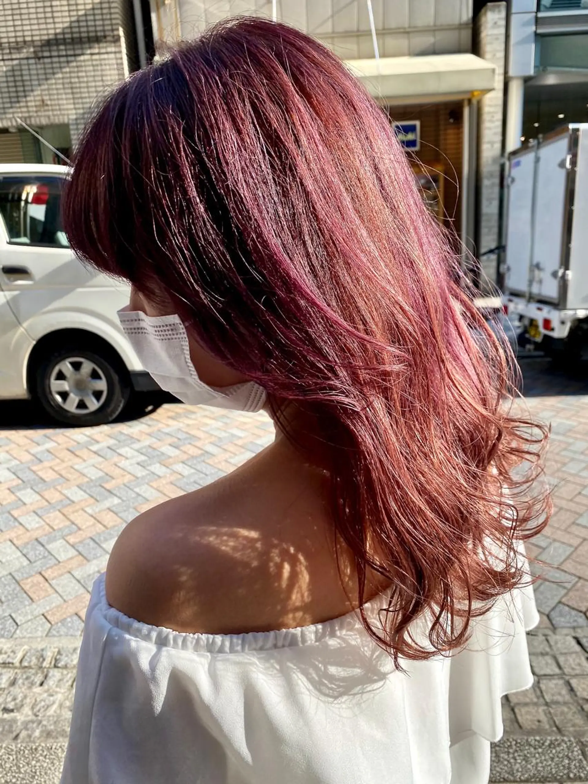 ロング カラー ⭕️メンズパーマ⭕️ 山口　裕太郎のヘアスタイル