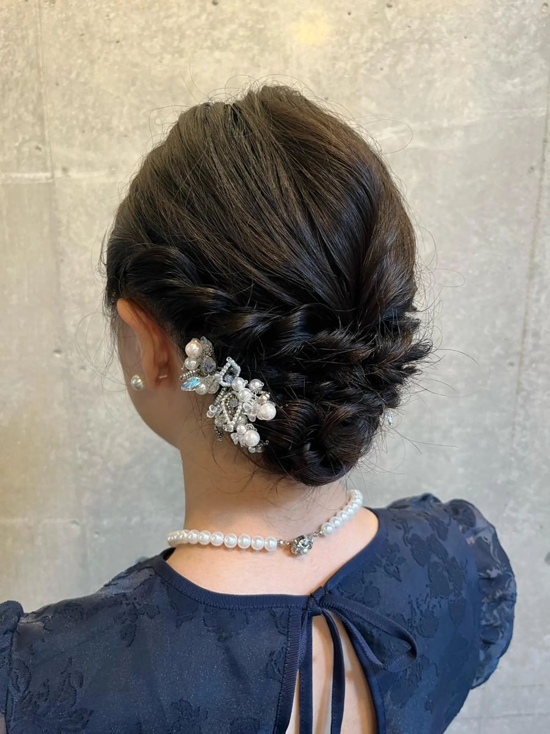 セミロング ヘアアレンジ 26日🙆‍♀️ 💐🤍理保のヘアスタイル