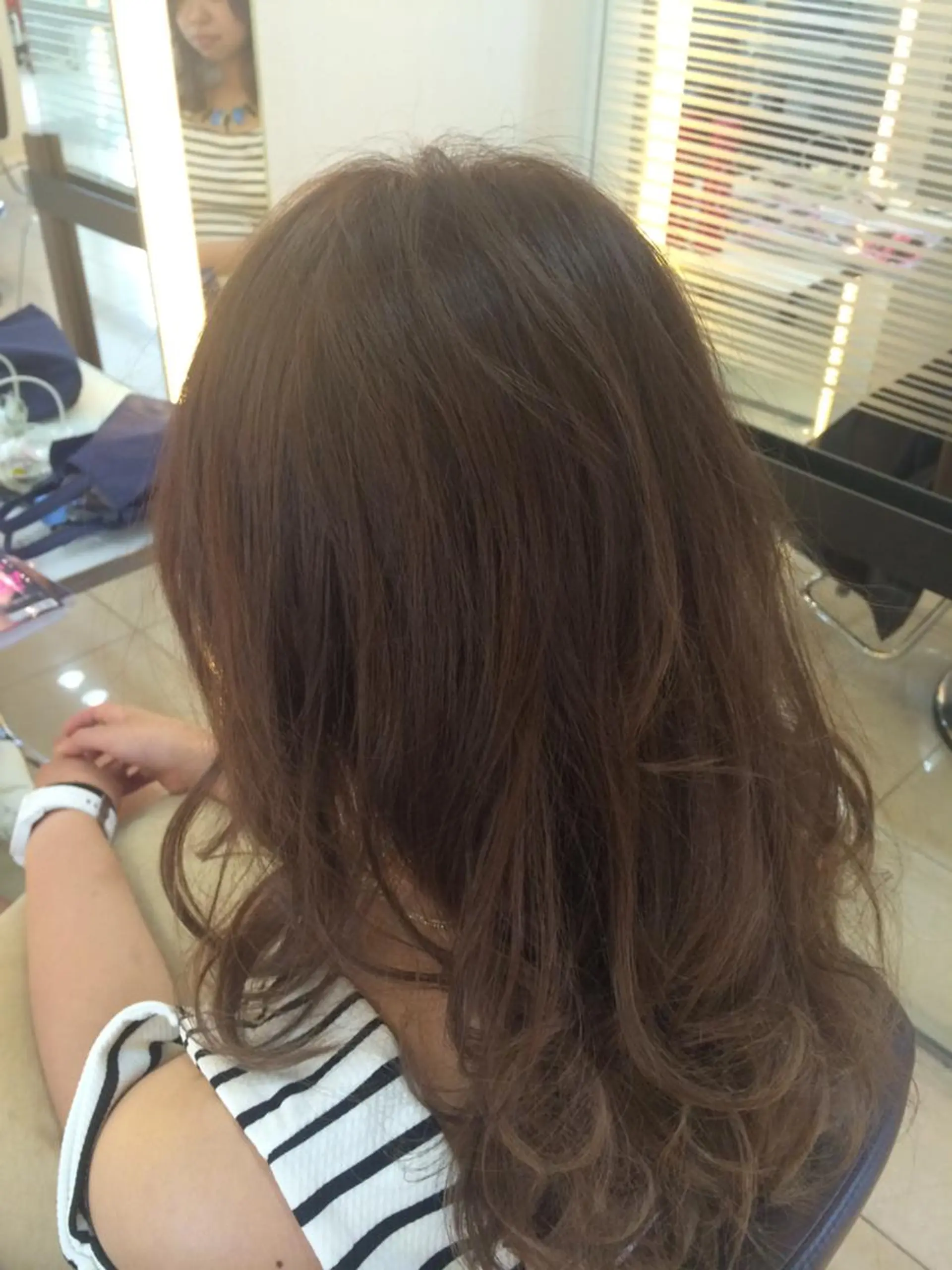 ロング カラー アッシュ グラデーションカラー 似合わせ／代表 髪質改善/山田将大のヘアスタイル