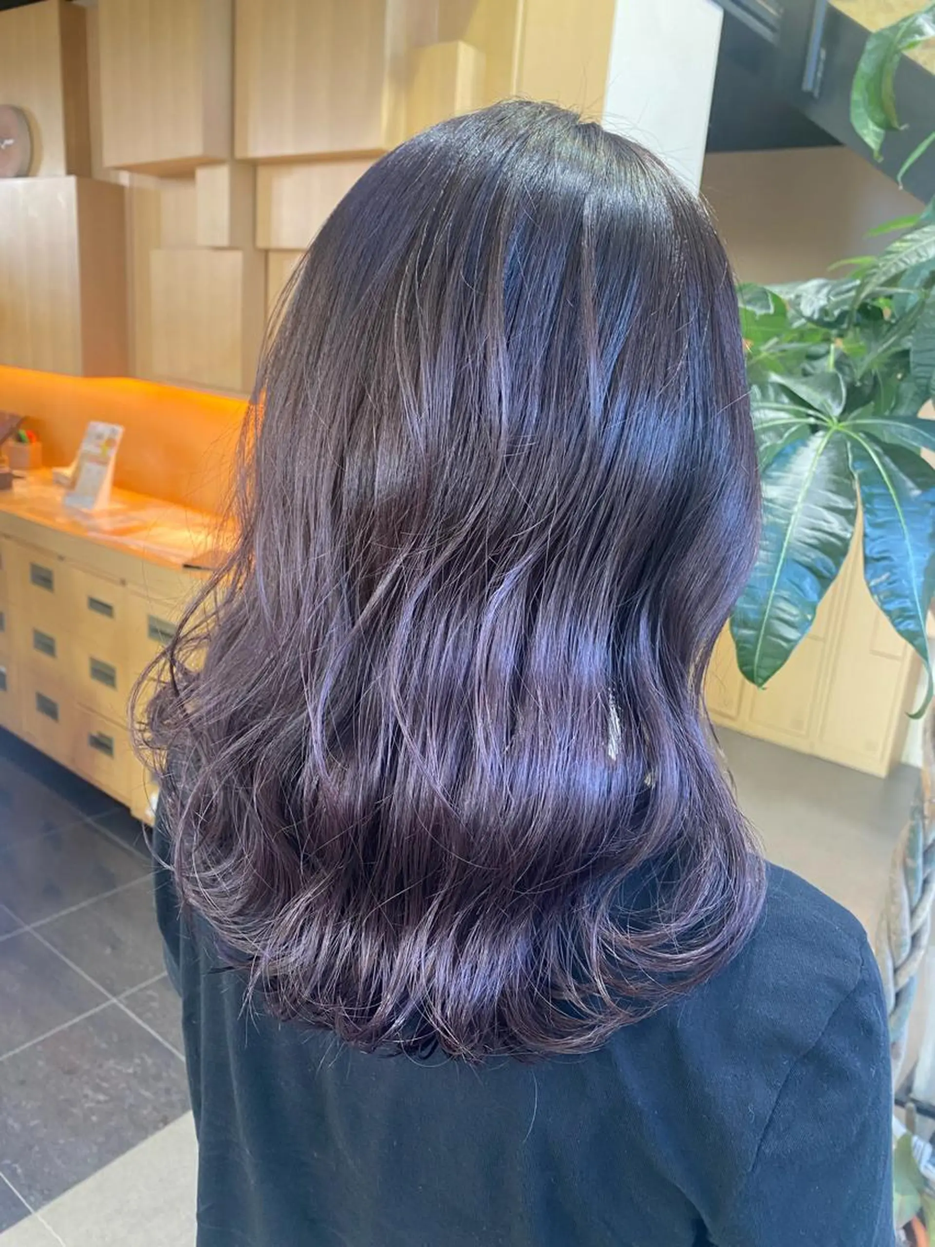 ロング カラー ヘアアレンジ TSUNA 🌙 Lim 五反田のマツエク・マツパデザイン