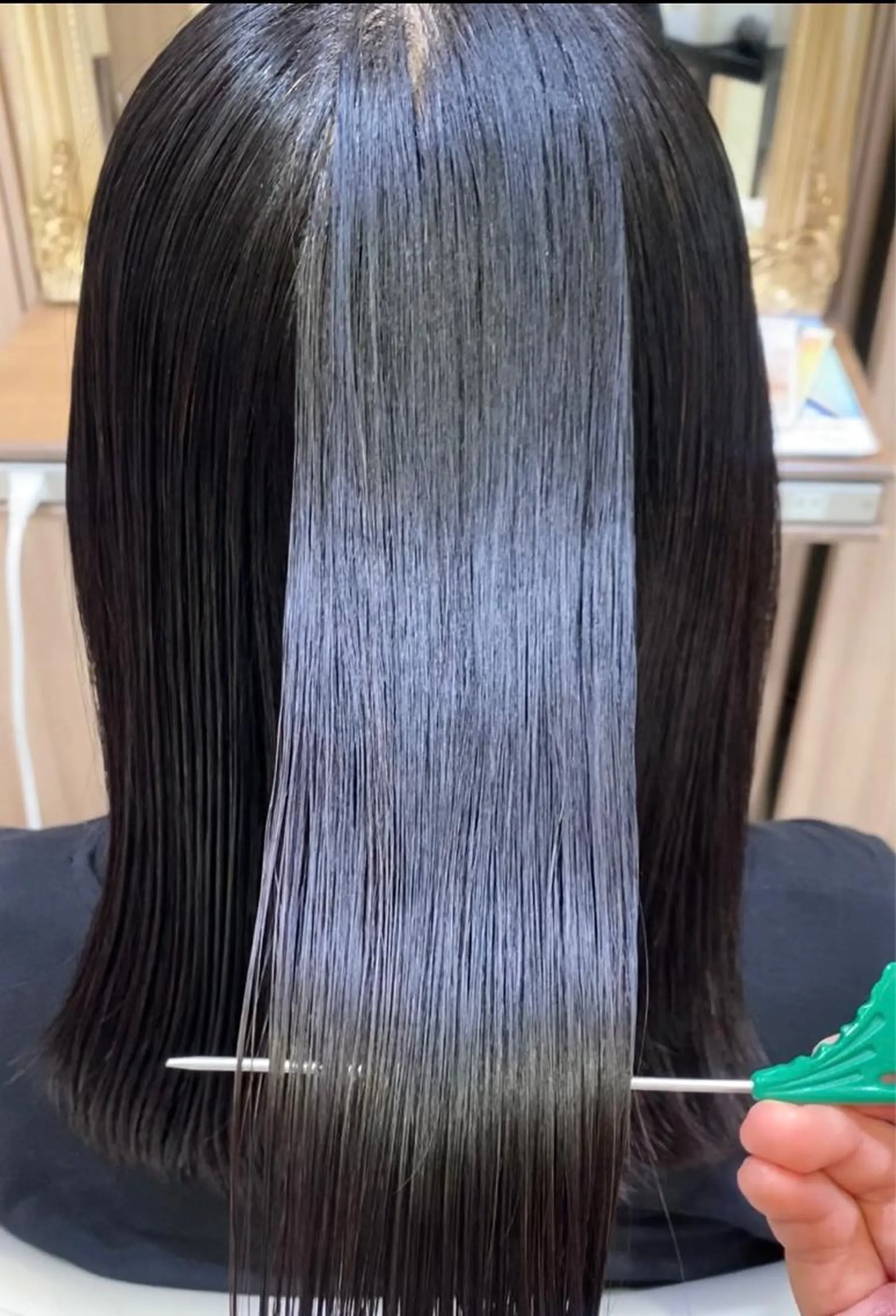 ロング カラー パーマ 古川 琴美のヘアスタイル