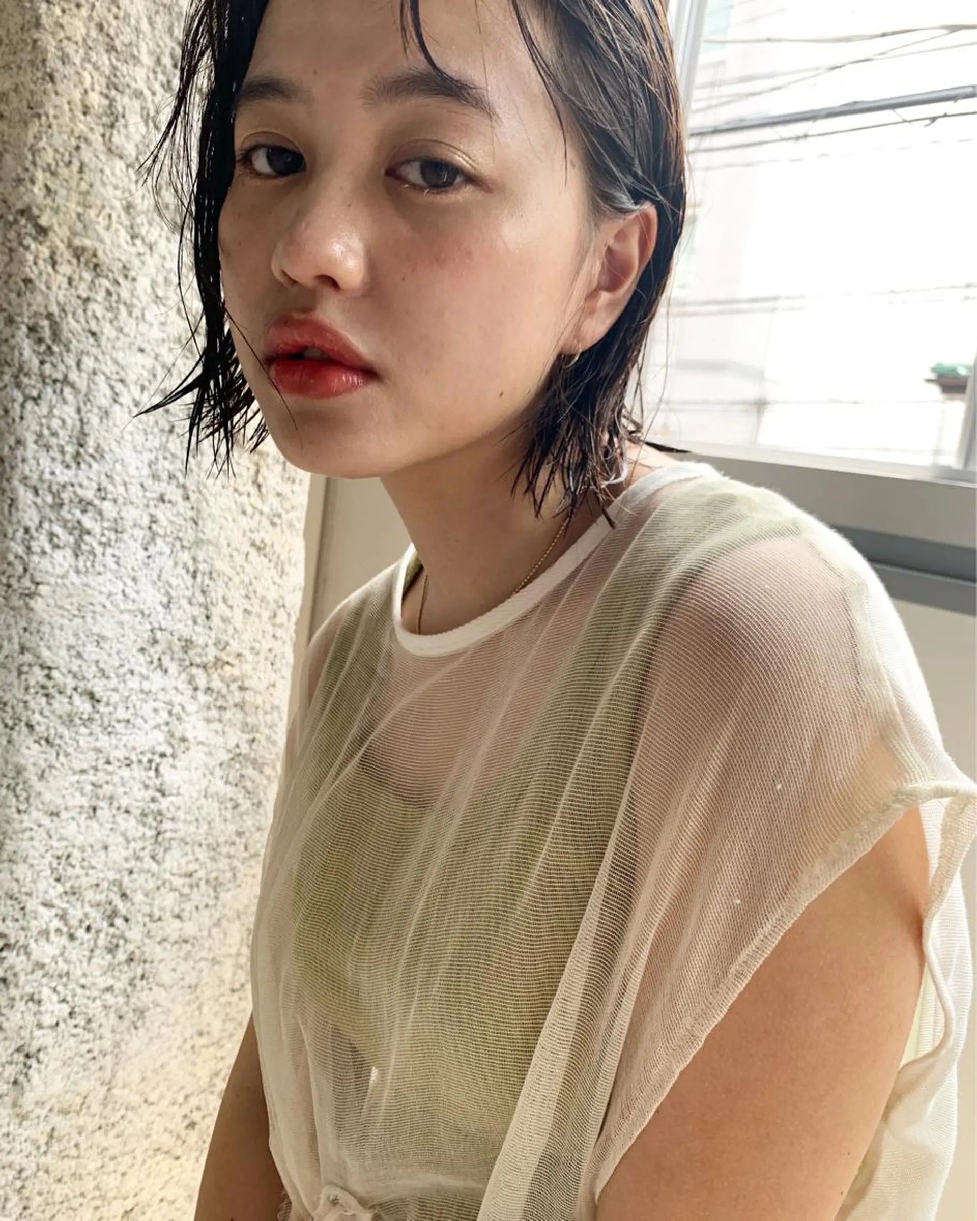 ミディアム カラー ANY／SUE 千葉パーマのヘアスタイル