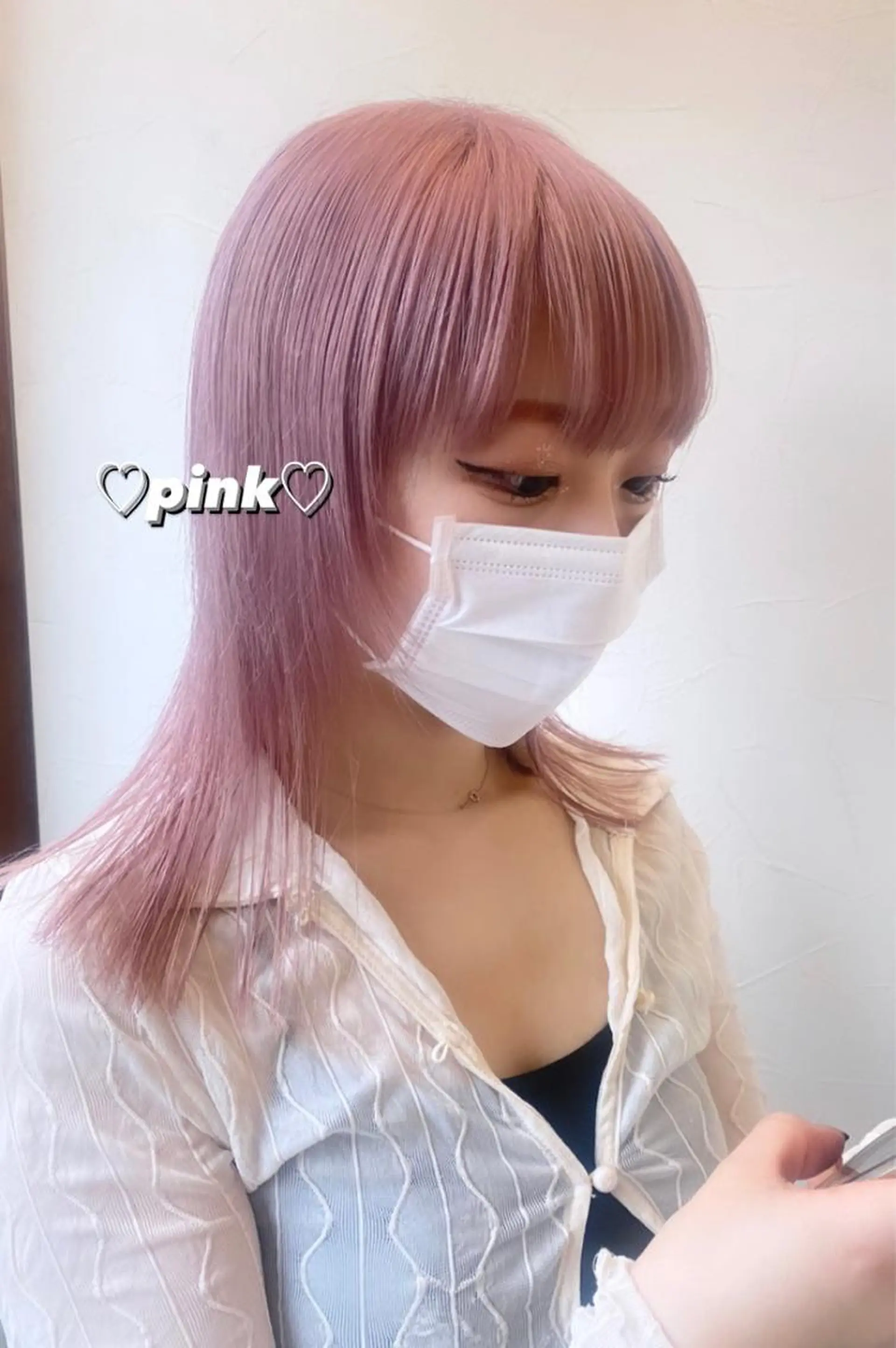 カラー ブリーチ 似合わせ🧚‍♀️ karin🇬🇧のヘアスタイル