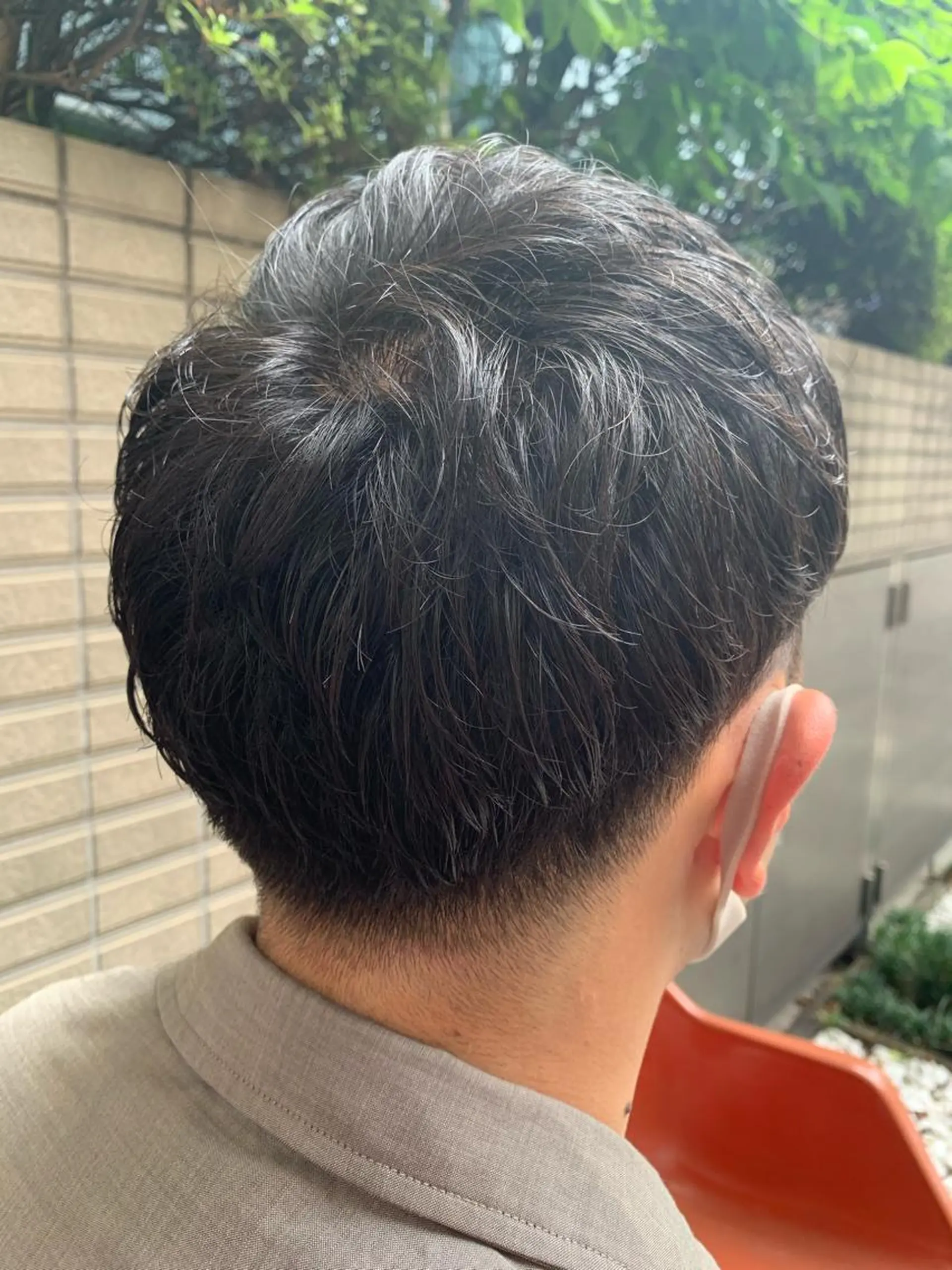 ショート メンズ 刈り上げ くせ毛 顔周りカット 澤井 佑果のヘアスタイル