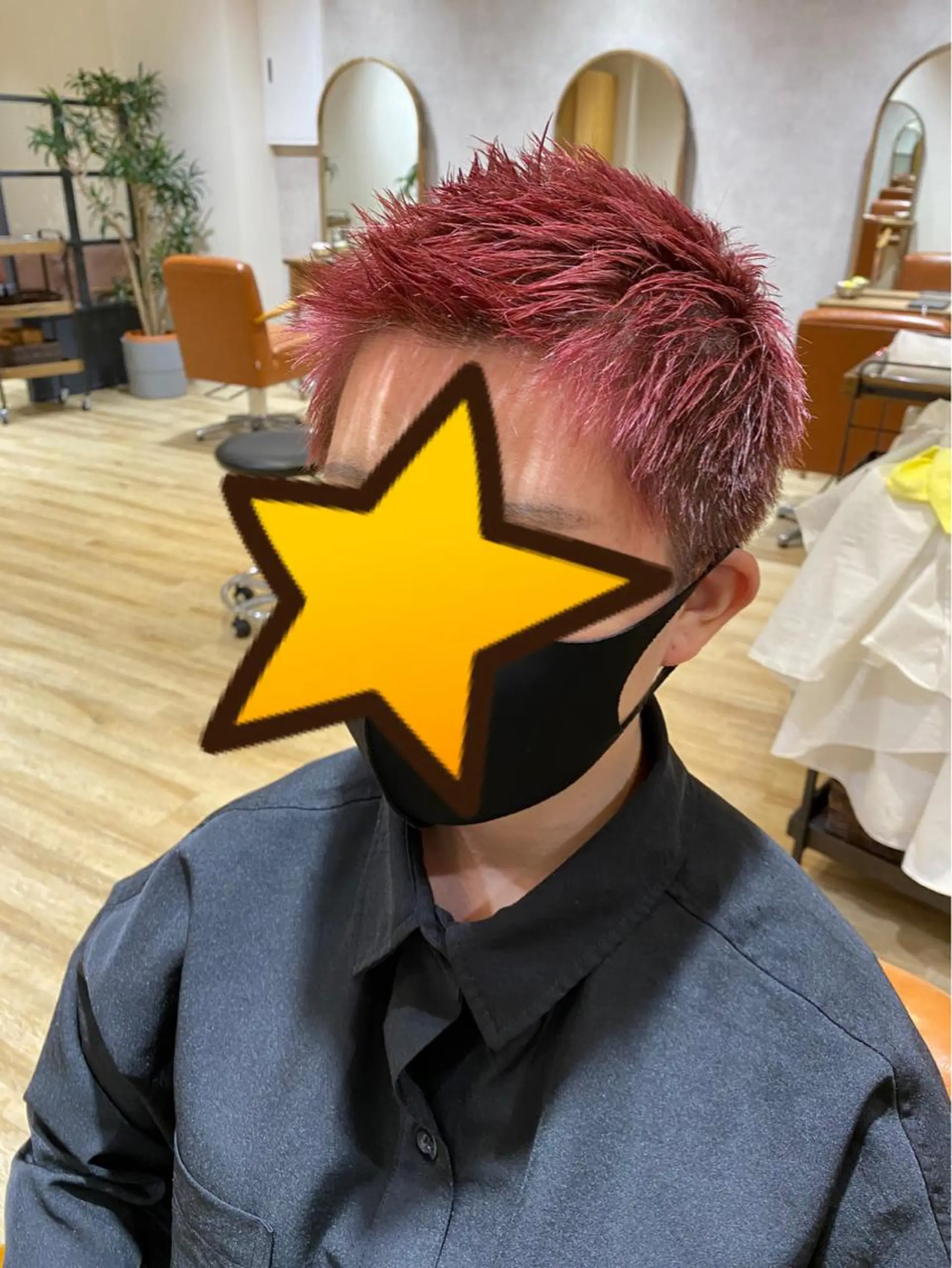 ショート メンズ 田中 美沙希のヘアスタイル