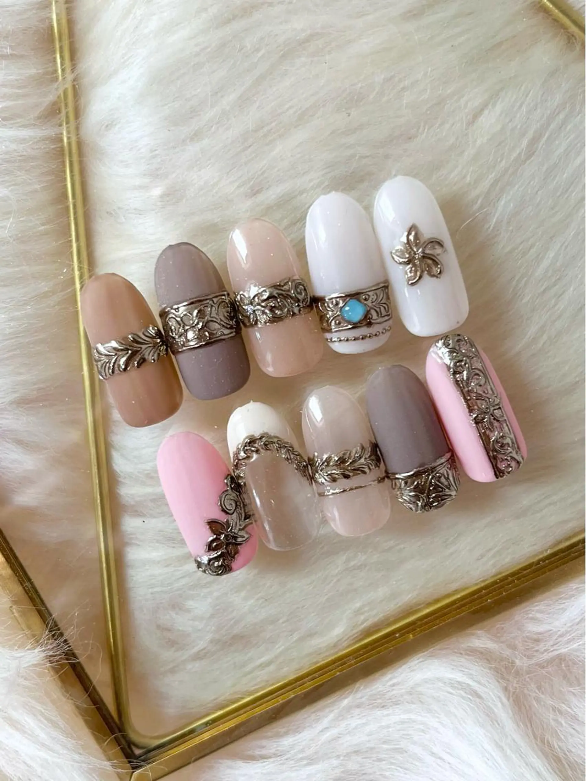 ネイル アートネイル Nailsalon E's cafeのネイルデザイン