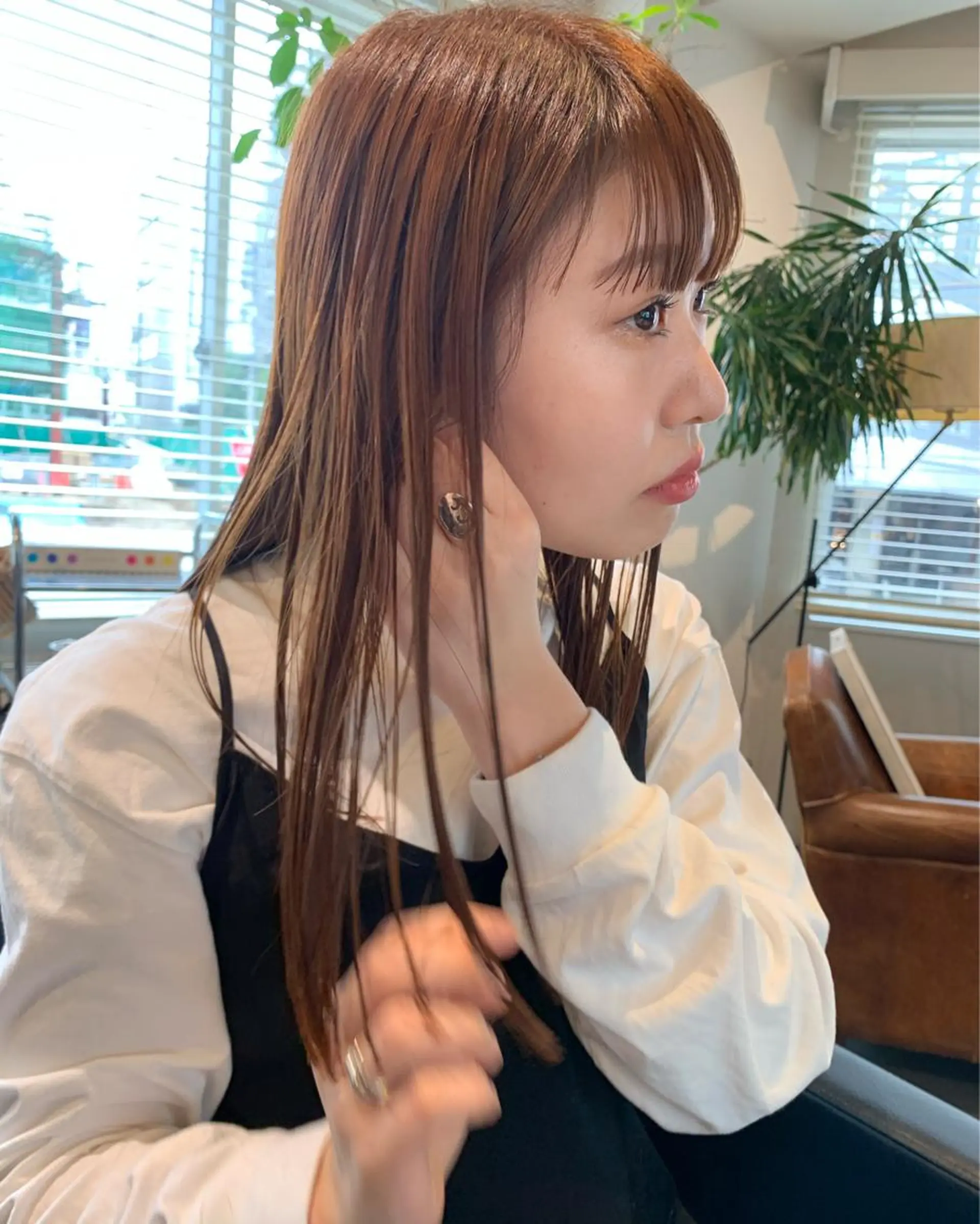 ロング カラー ヘアカラー トリートメント 🍃透明感/デザイン 店長MASARU🍃のヘアスタイル