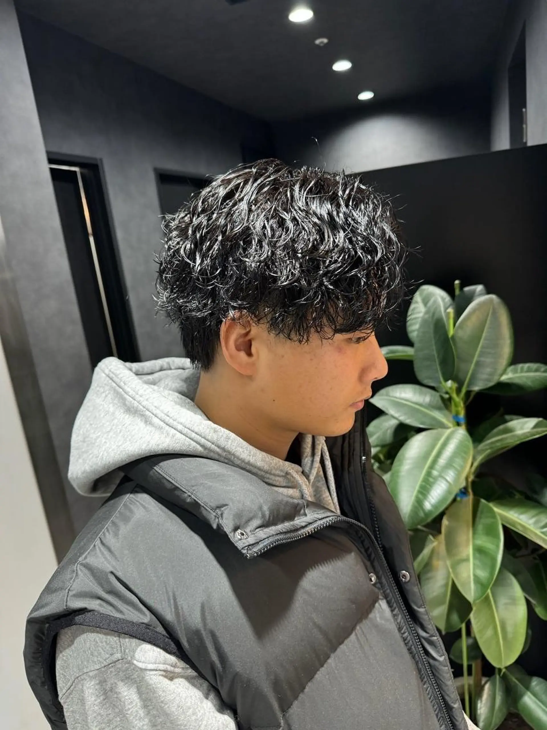 メンズ 新世代パーマ⚡️ の達人トモ⚡️のヘアスタイル