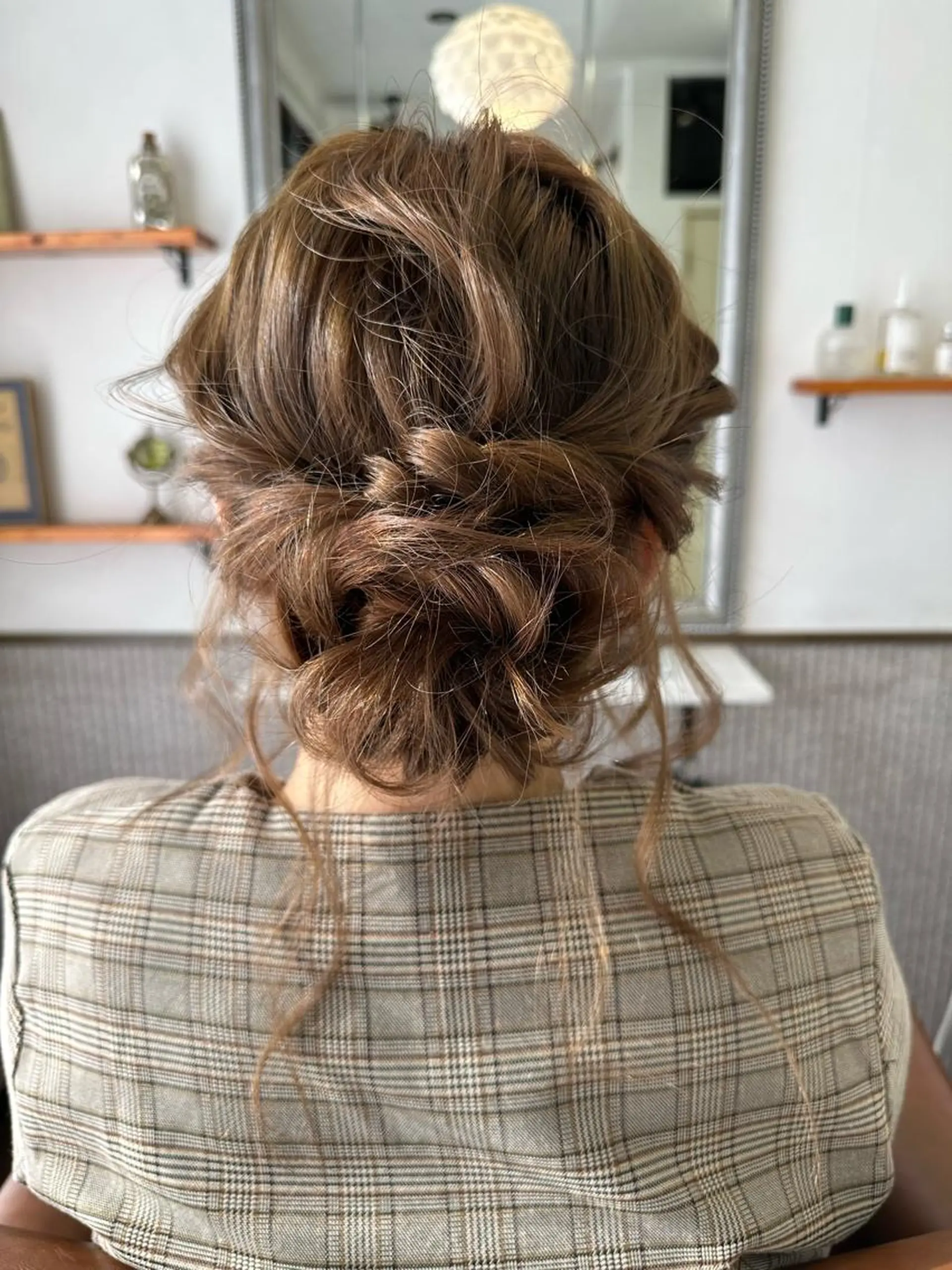 セミロング ヘアセット 吉川 典親のヘアスタイル