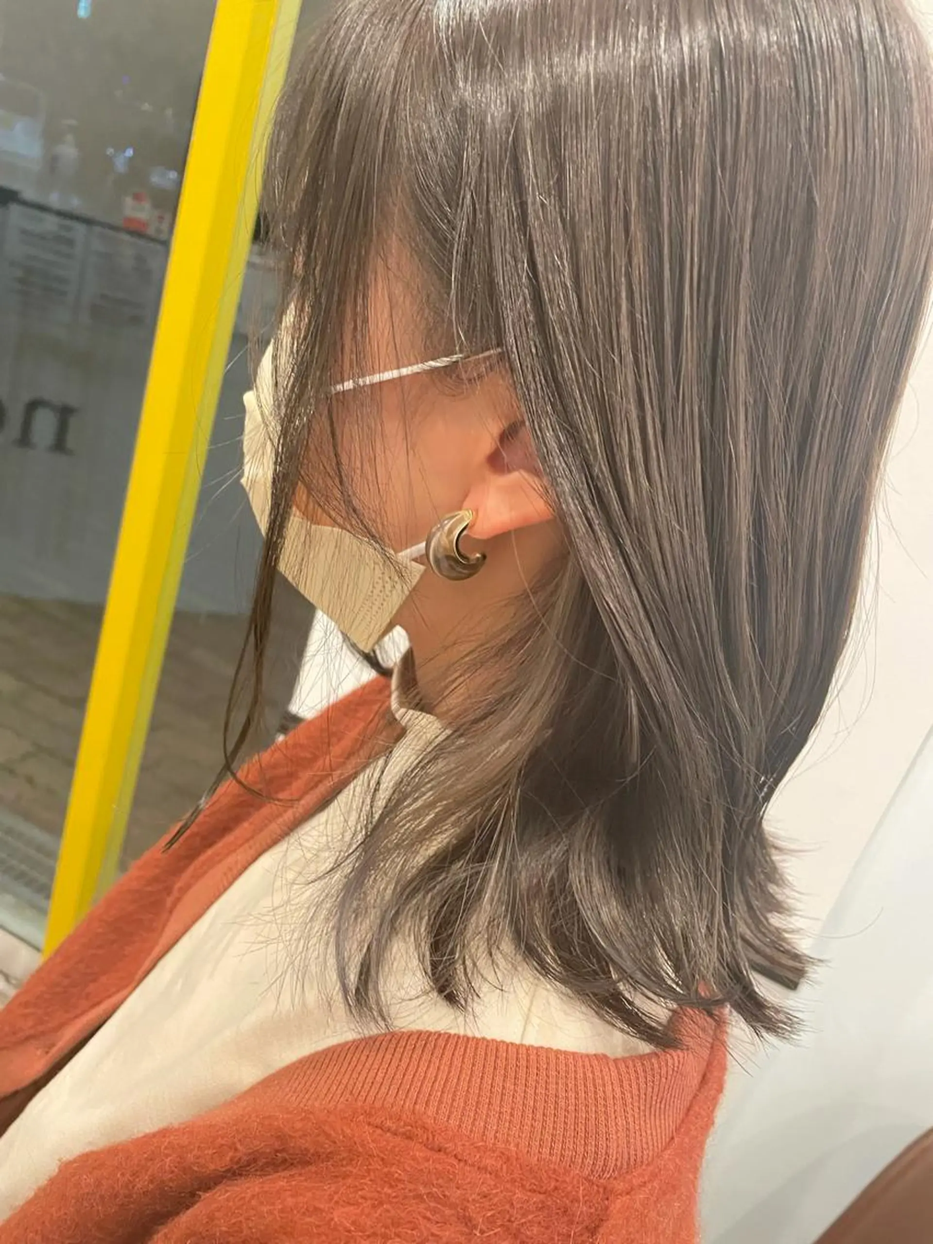 セミロング カラー ヘアカラー トリートメント KAITOH ATSUSHIのヘアスタイル