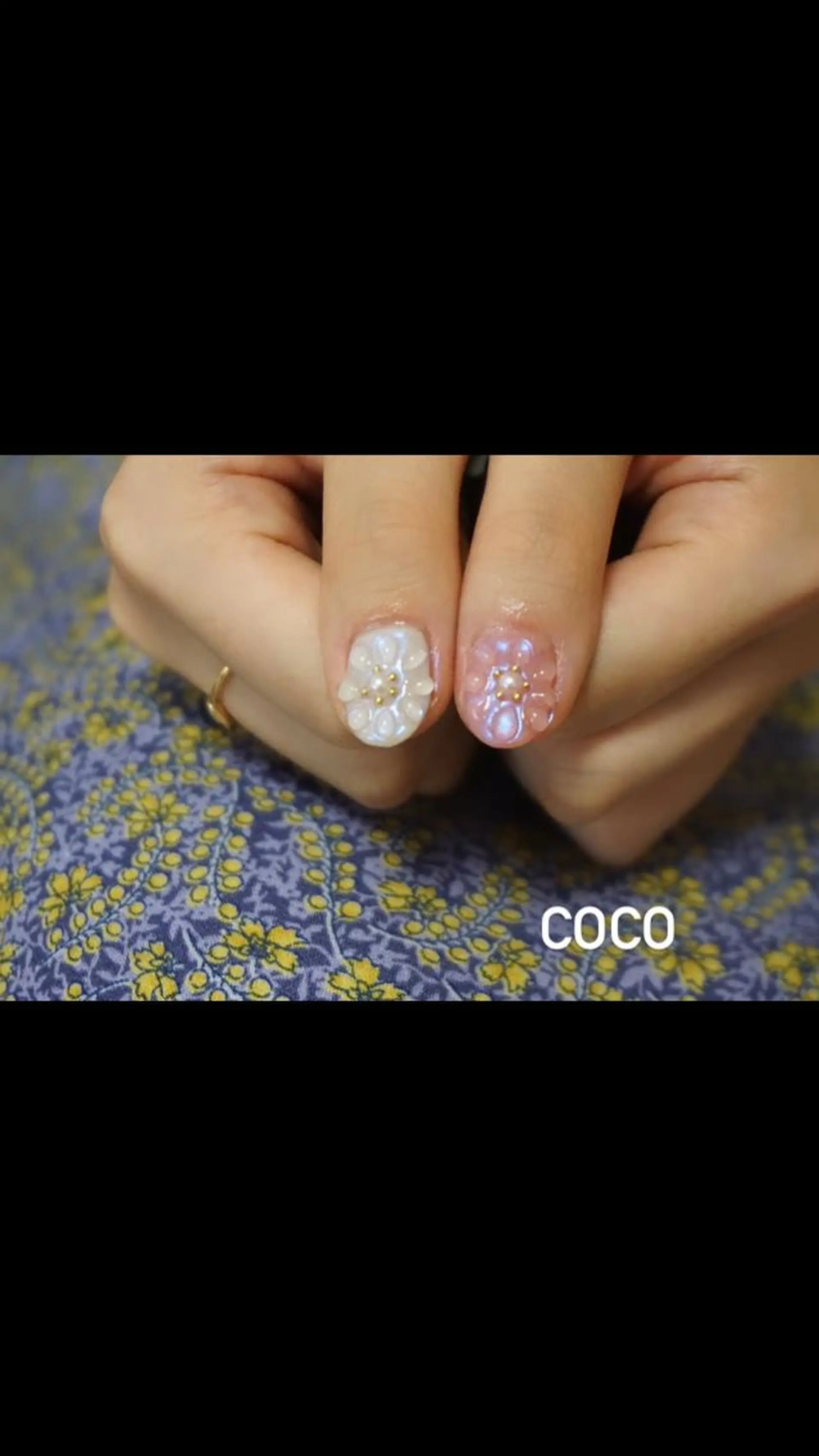 ネイル フラワーネイル coco nailのネイルデザイン