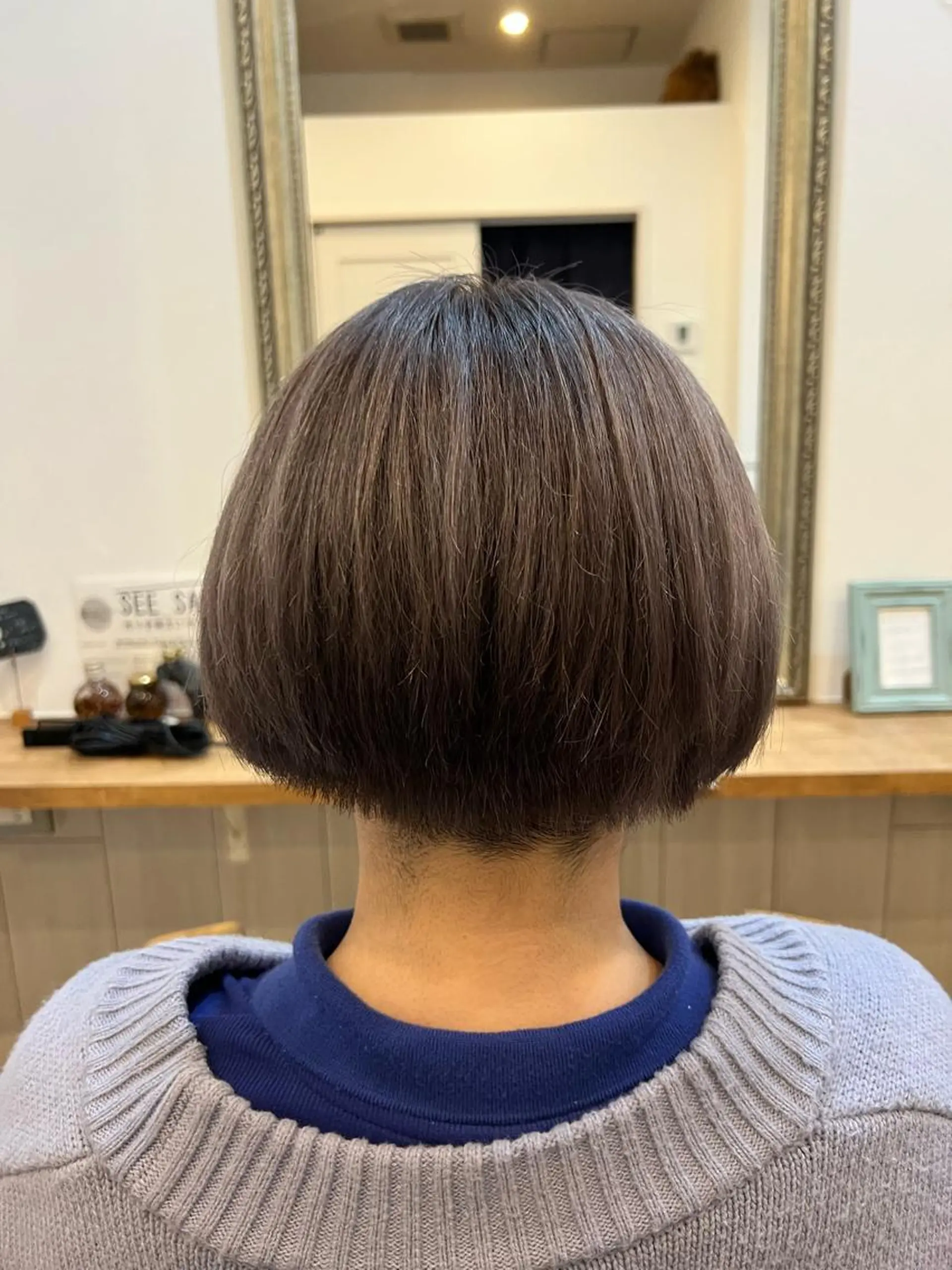 ミディアム カラー 🐰ハイトーンカラー 畠山 渡🐰のヘアスタイル