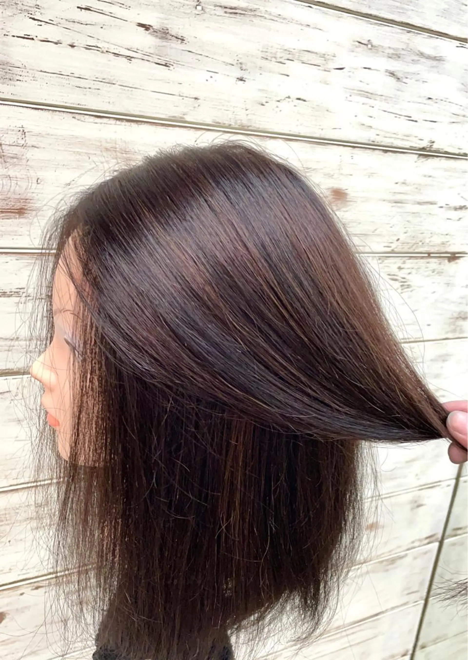 セミロング カラー ヘアアレンジ 🫧ヒシダアキ taboo.i🫧のヘアスタイル