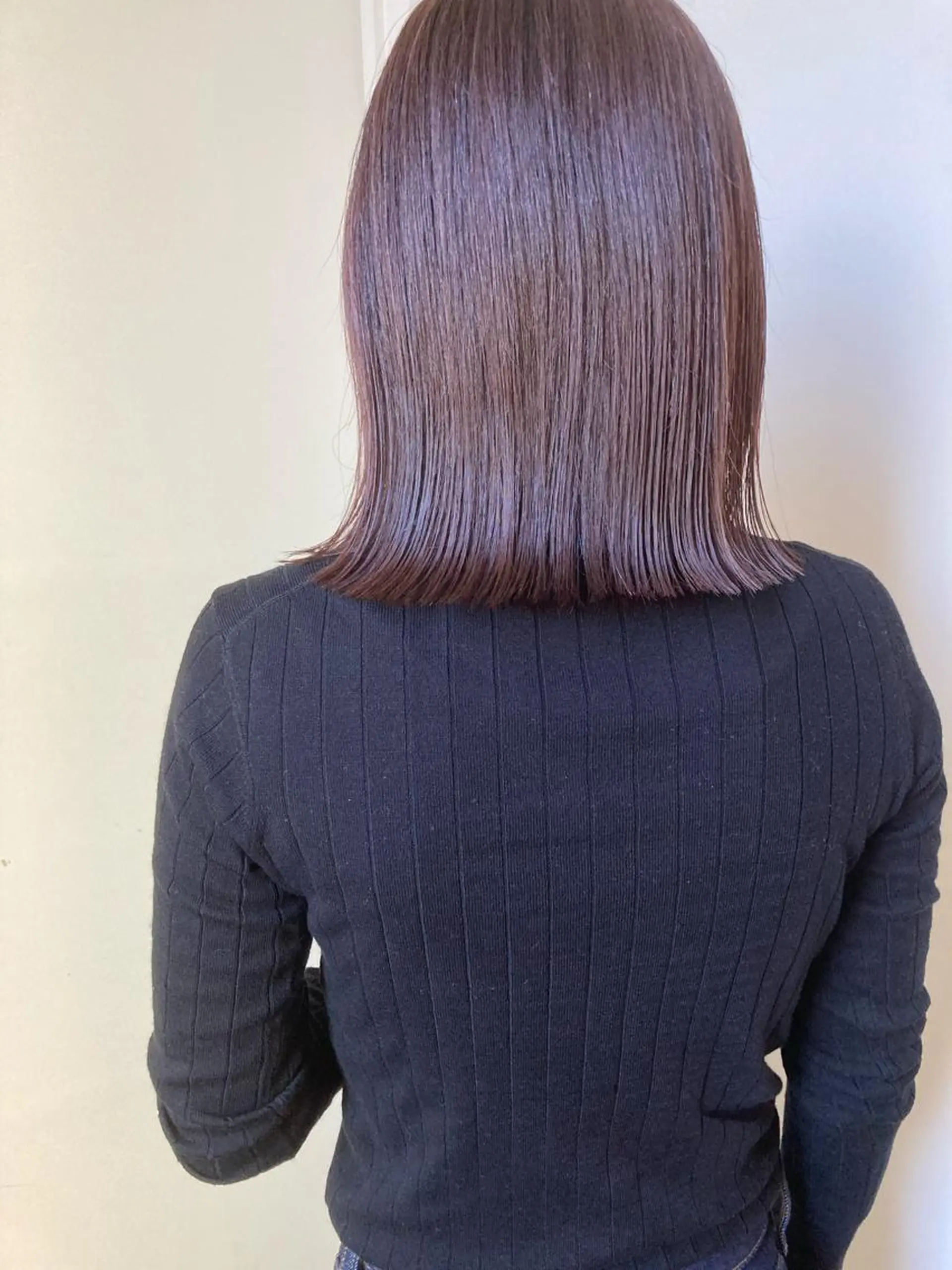 ミディアム カラー ラベンダーカラー 小木曽智美 /ボブ/ショートのヘアスタイル