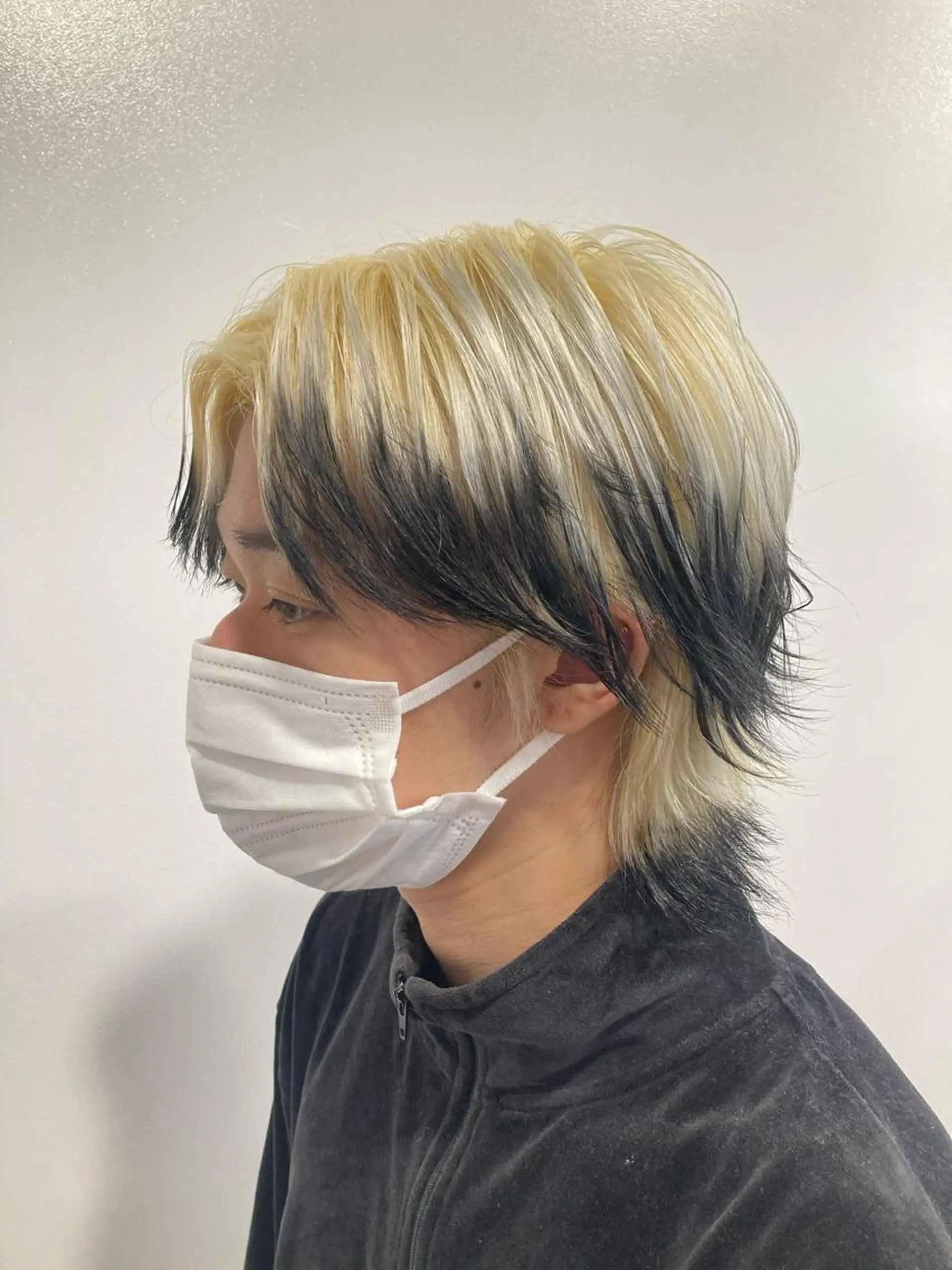 ミディアム カット ヘアカラー トリートメント MiRI💜地毛級 エクステ✖似合わせ技のヘアスタイル