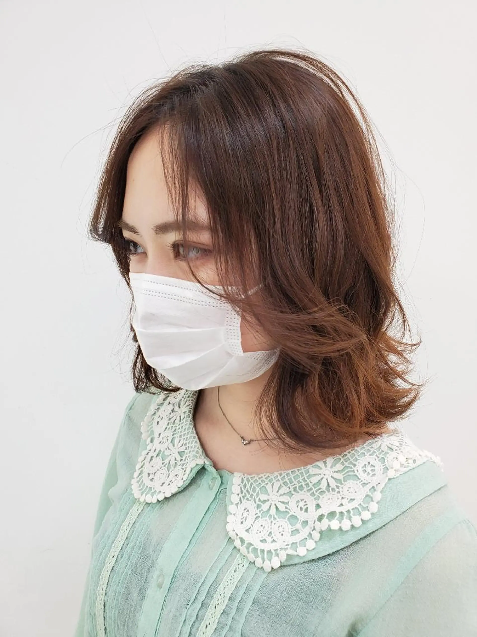 ミディアム 倉持 龍歩のヘアスタイル
