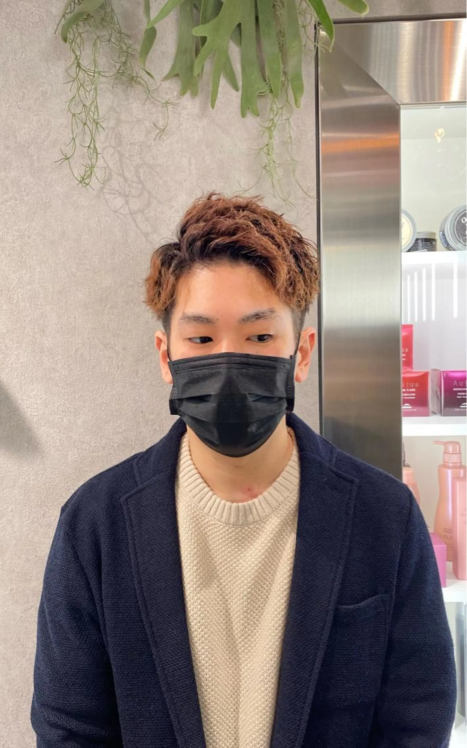 パーマ メンズ カット パーマ お洒落カジュアル🍃 まなとのヘアスタイル