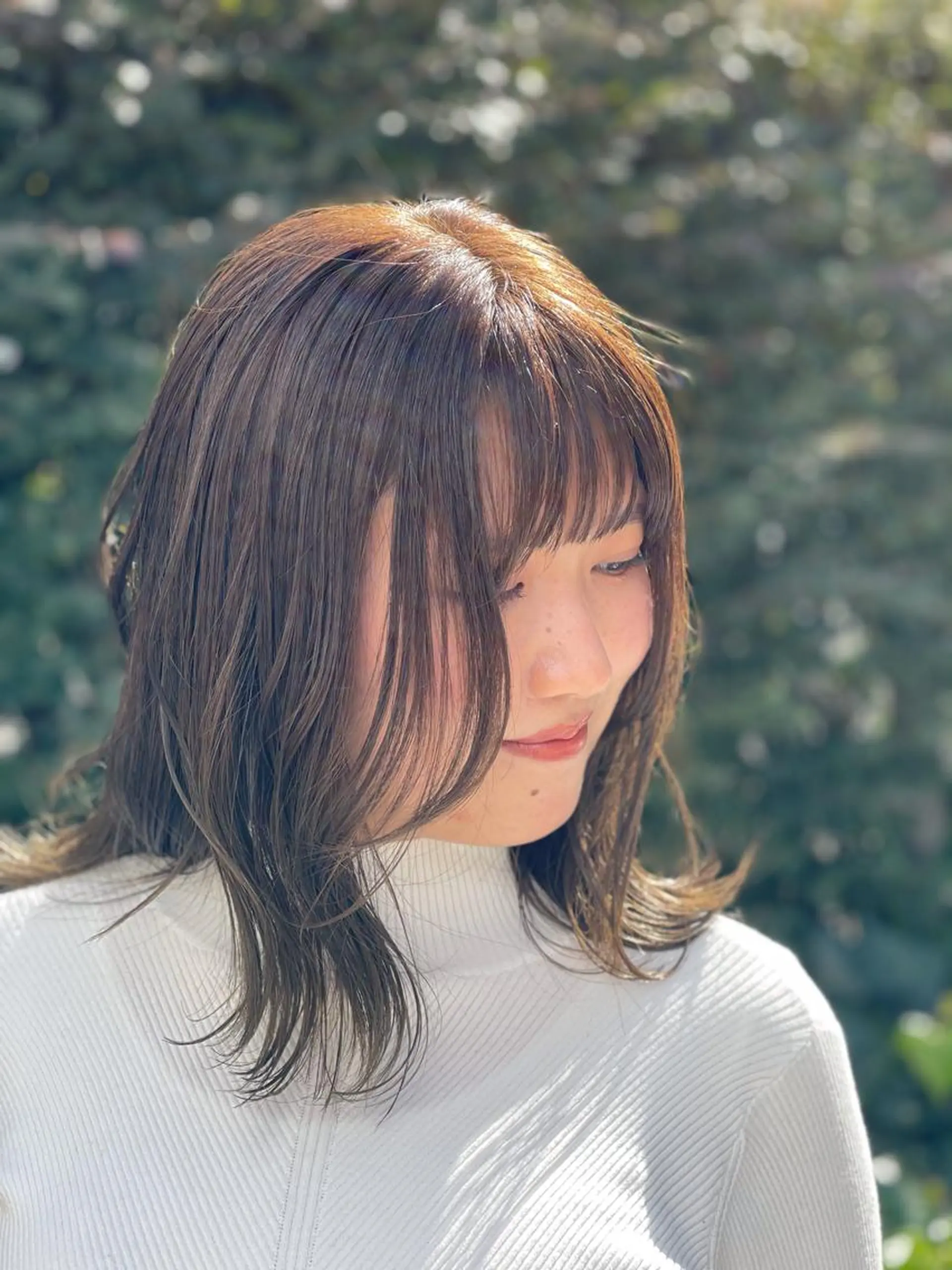 ミディアム 🎨美大卒美容師🎨 まっきーのヘアスタイル