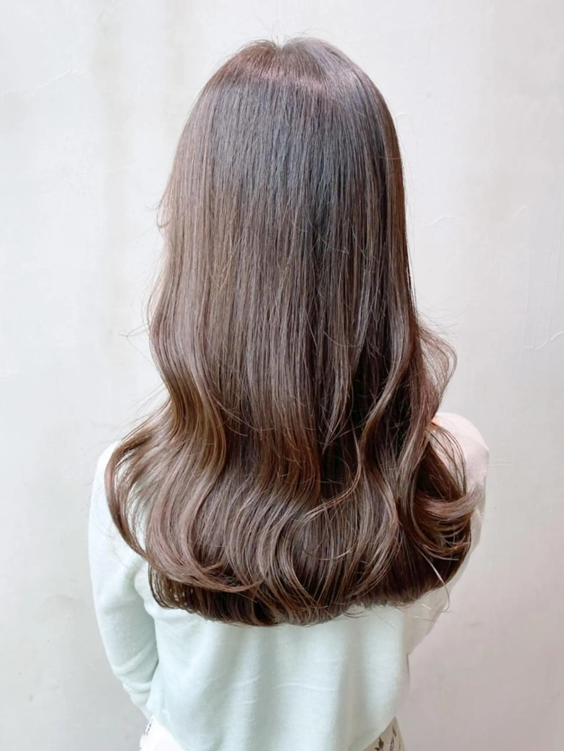 セミロング カラー ブラウンカラー ITbyALBUM 中野店のヘアスタイル