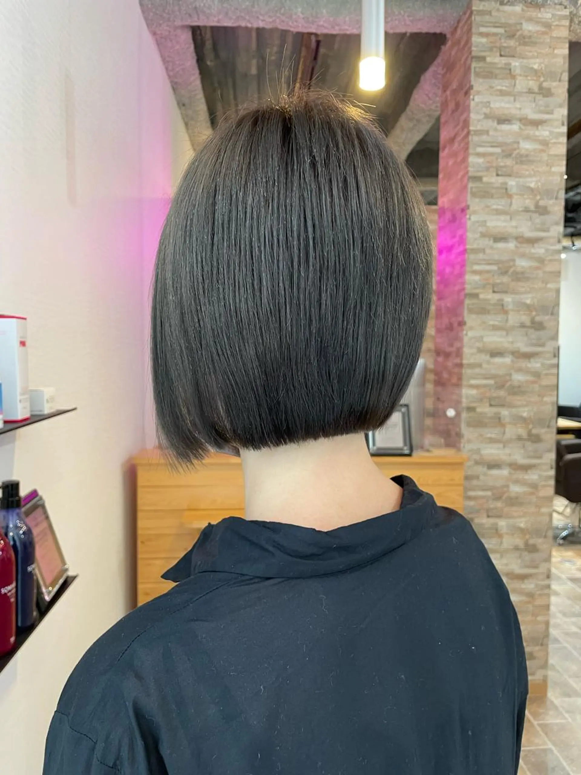 ショート カラー グレージュ ヘアカラー YUI/ ブリーチカラー🌷のヘアスタイル