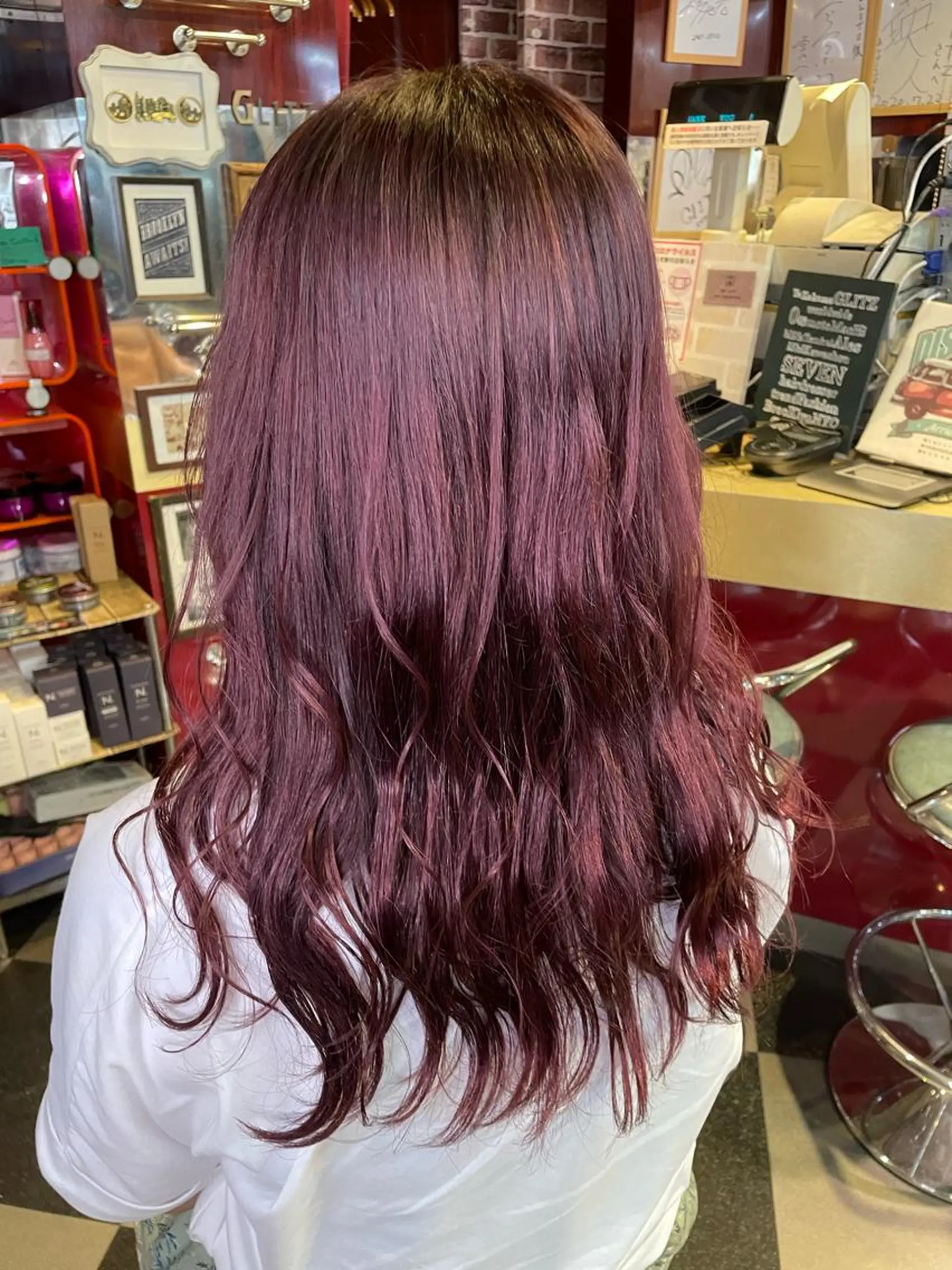 セミロング カラー ブリーチ トリートメント 横浜ロングミディアム レイヤー/ 平林侑馬のヘアスタイル