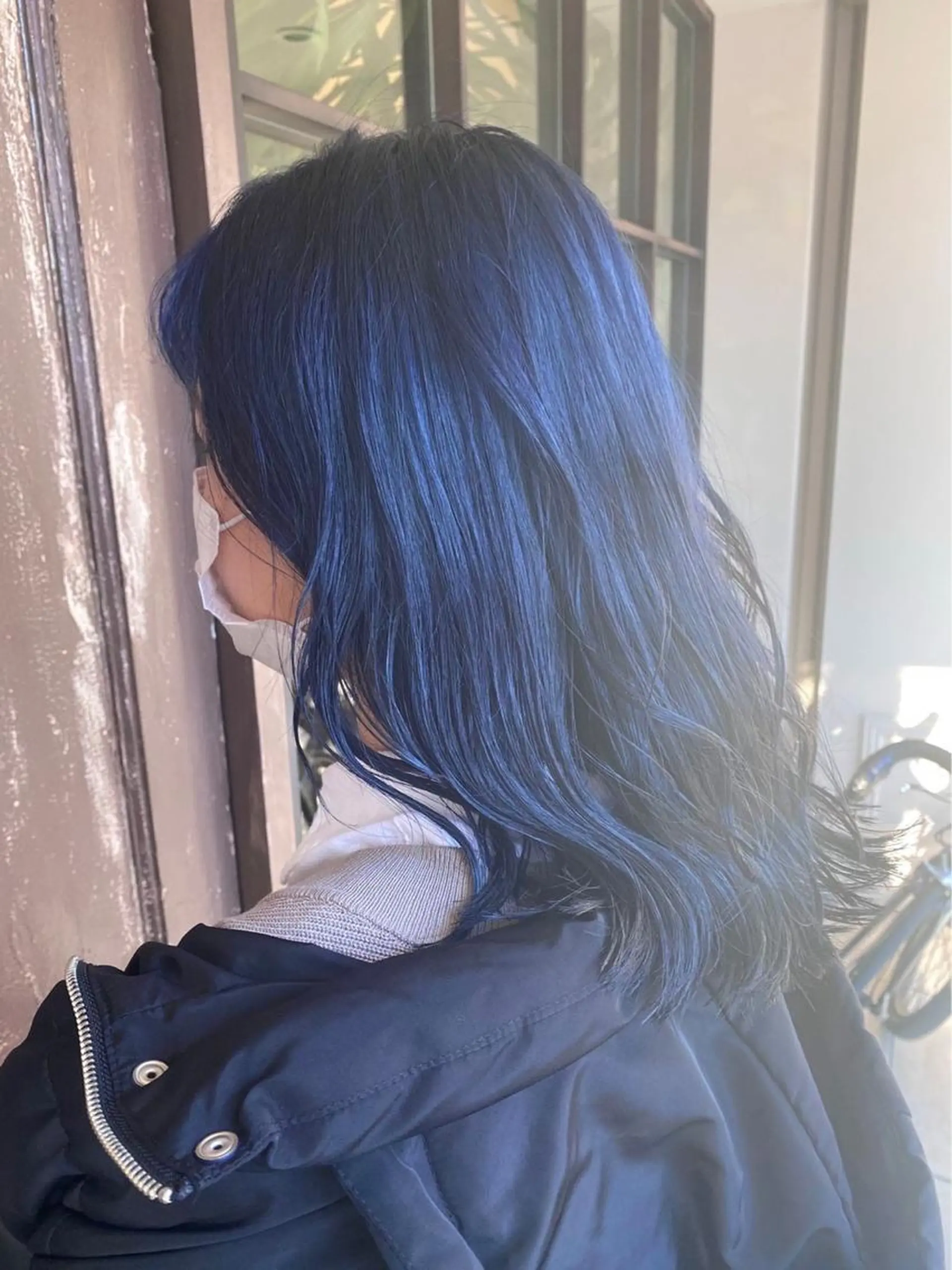 ミディアム ヘアカラー 川越 輝梨奈のヘアスタイル