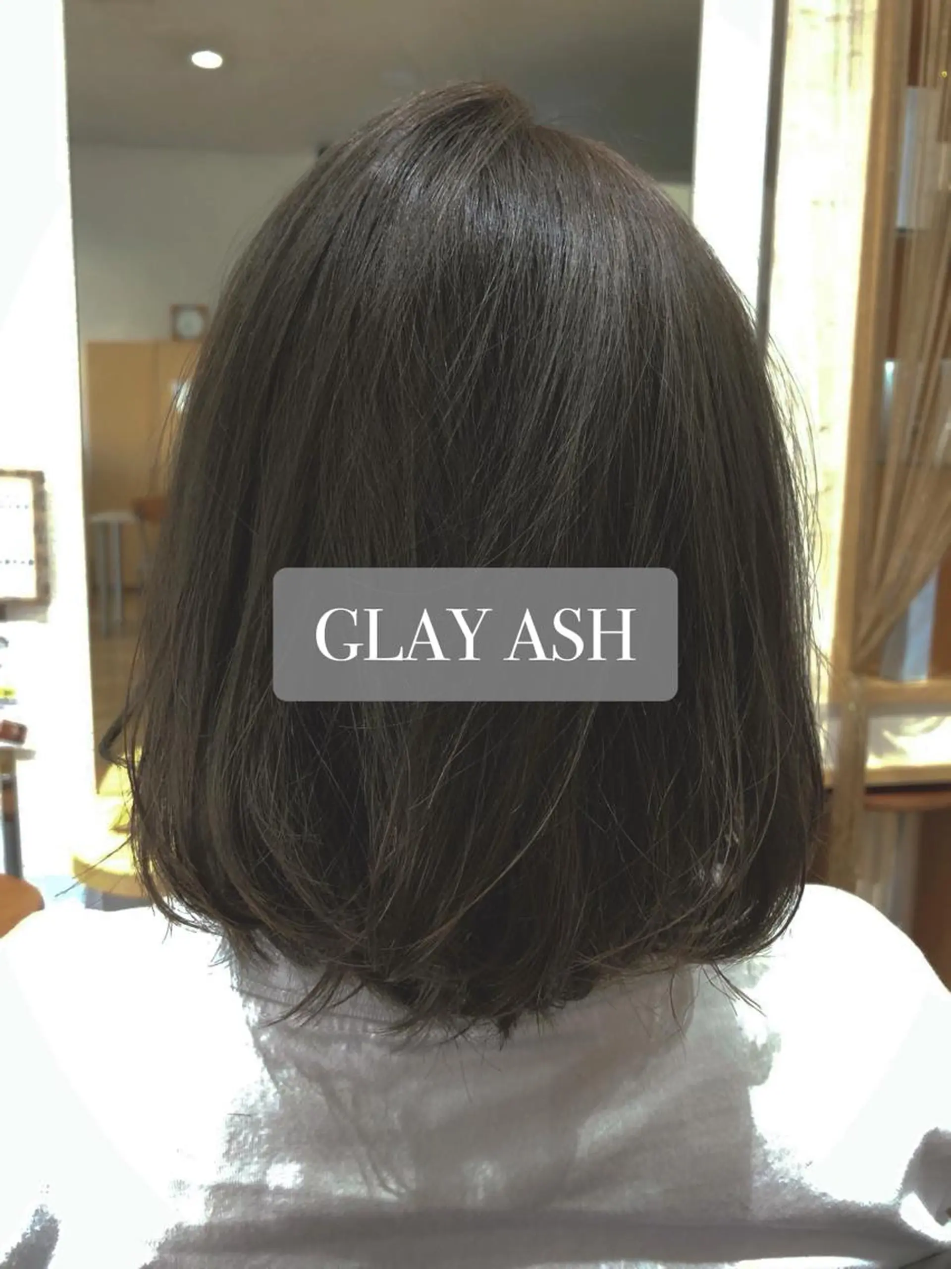 ミディアム カラー FELICE of hair 田口千尋のヘアスタイル