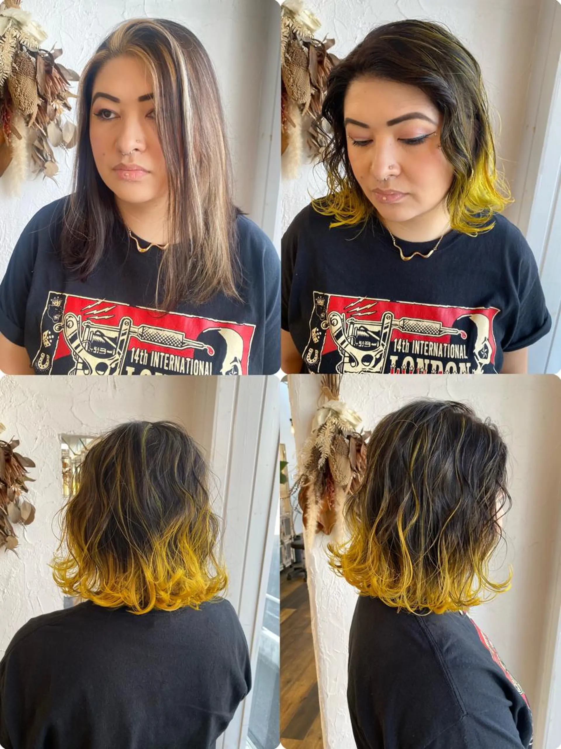 セミロング カラー パーマ ヘアアレンジ メンズ キッズ ネイル 豊橋美容院 ソンリエのヘアスタイル