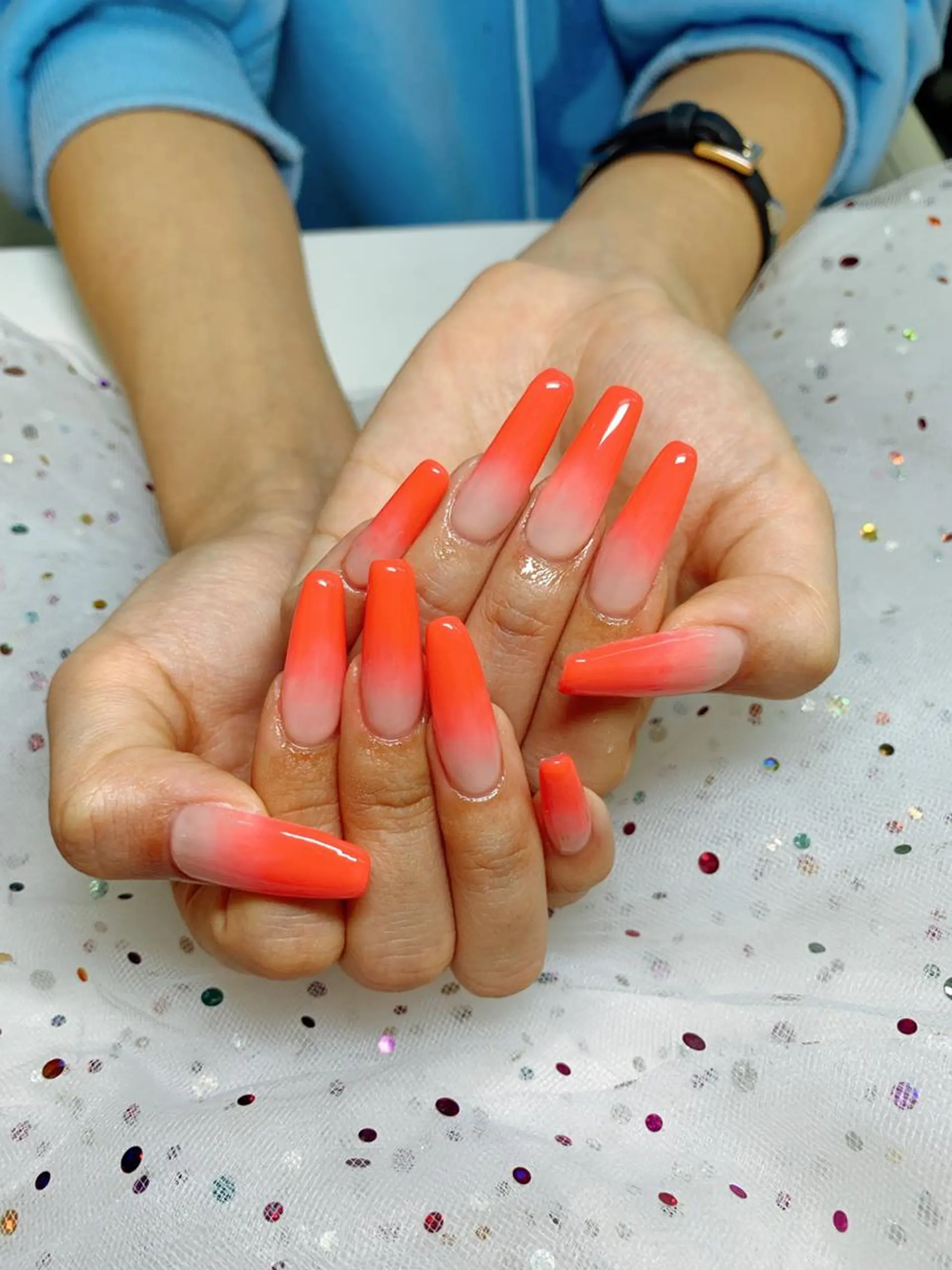 ネイル カラー 🦋ネイルサロン ブラン🌈ゆりのネイルデザイン