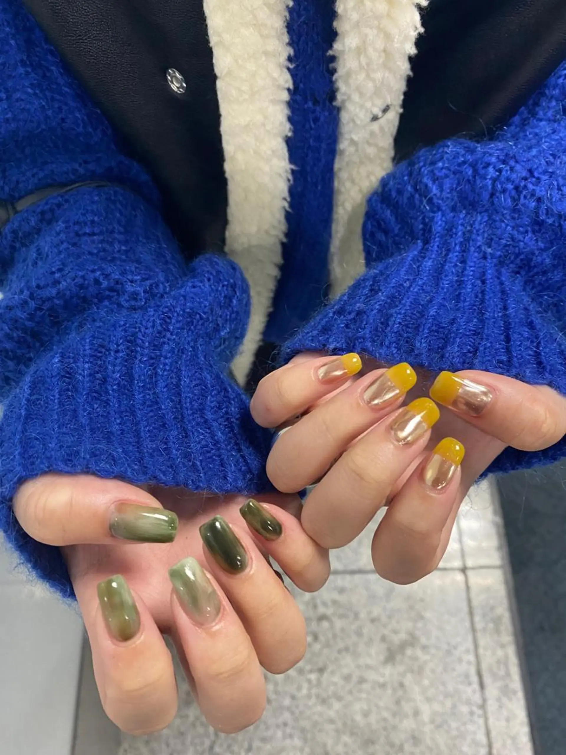 ネイル ニュアンスネイル ハンドネイル 梶山 美月のネイルデザイン