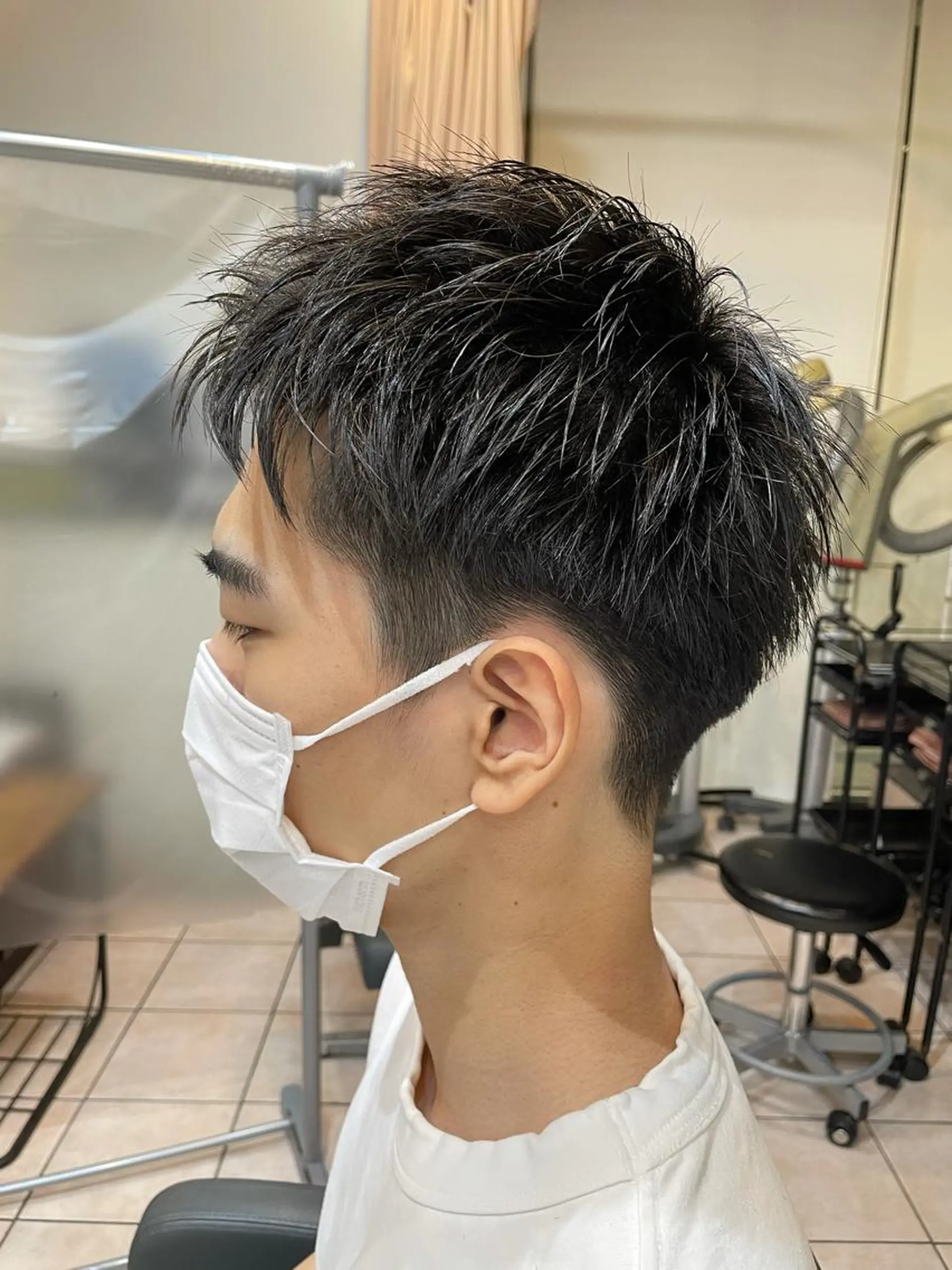 ショート メンズ MODEK's阿倍野 NARUMIのマツエク・マツパデザイン