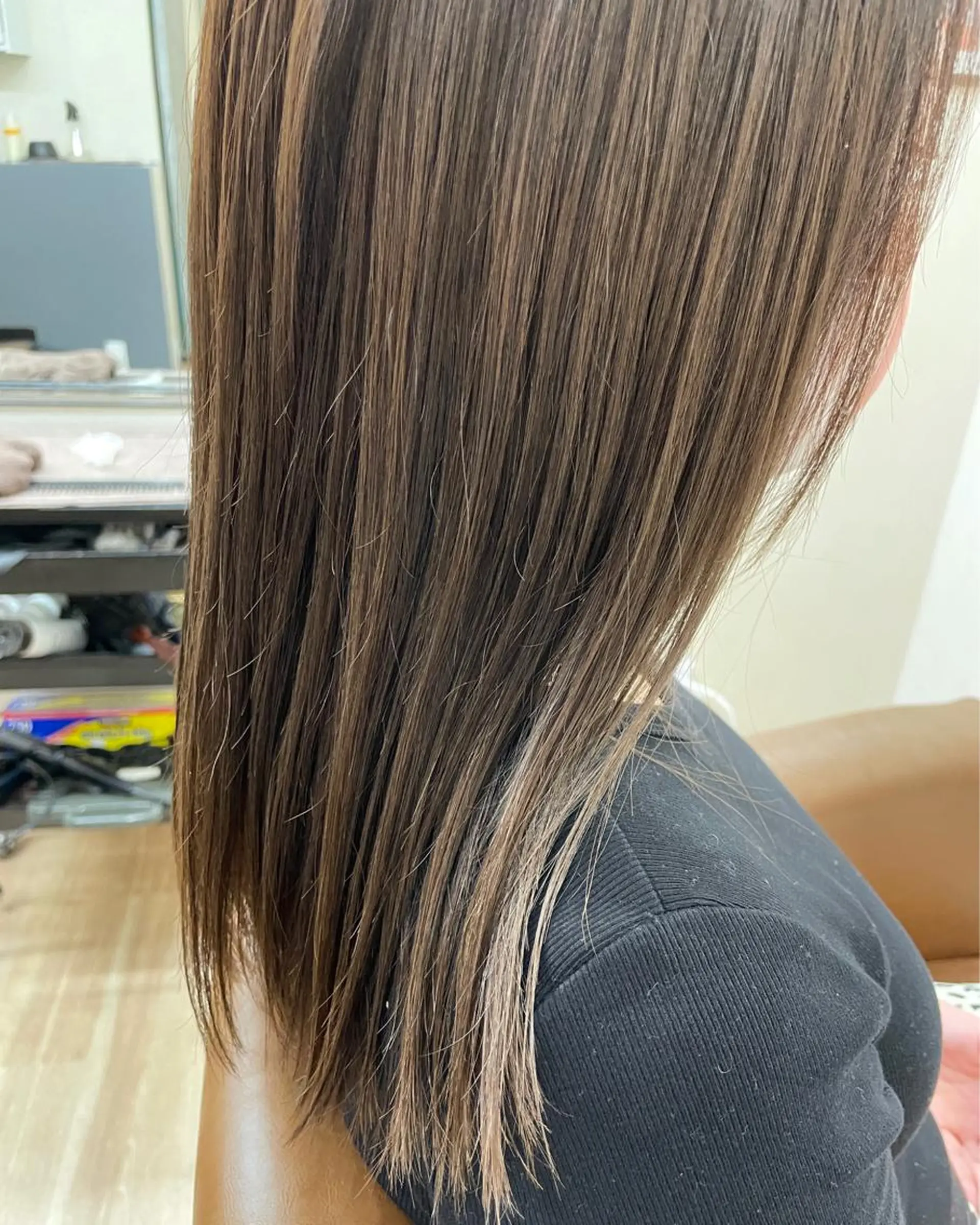 ミディアム カラー TOWA 野村　コウダイのヘアスタイル