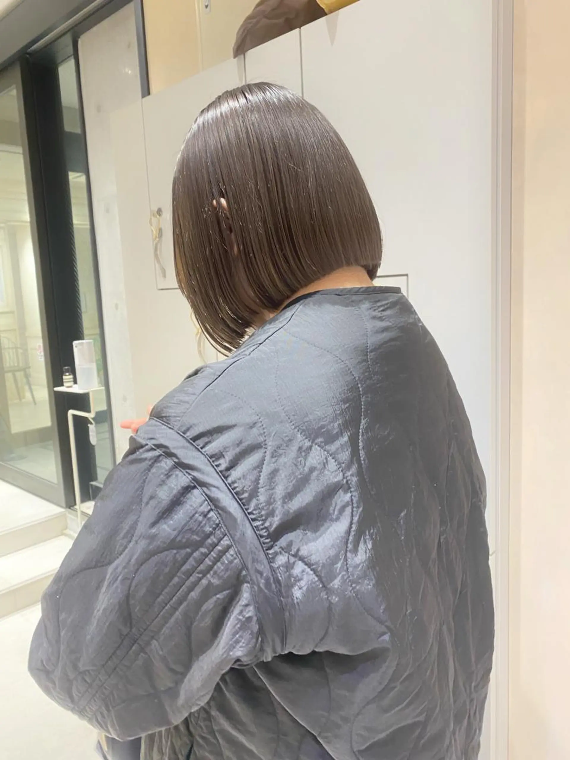 ショート カラー ボブ/ミニボブ 透明感カラーkadoのヘアスタイル