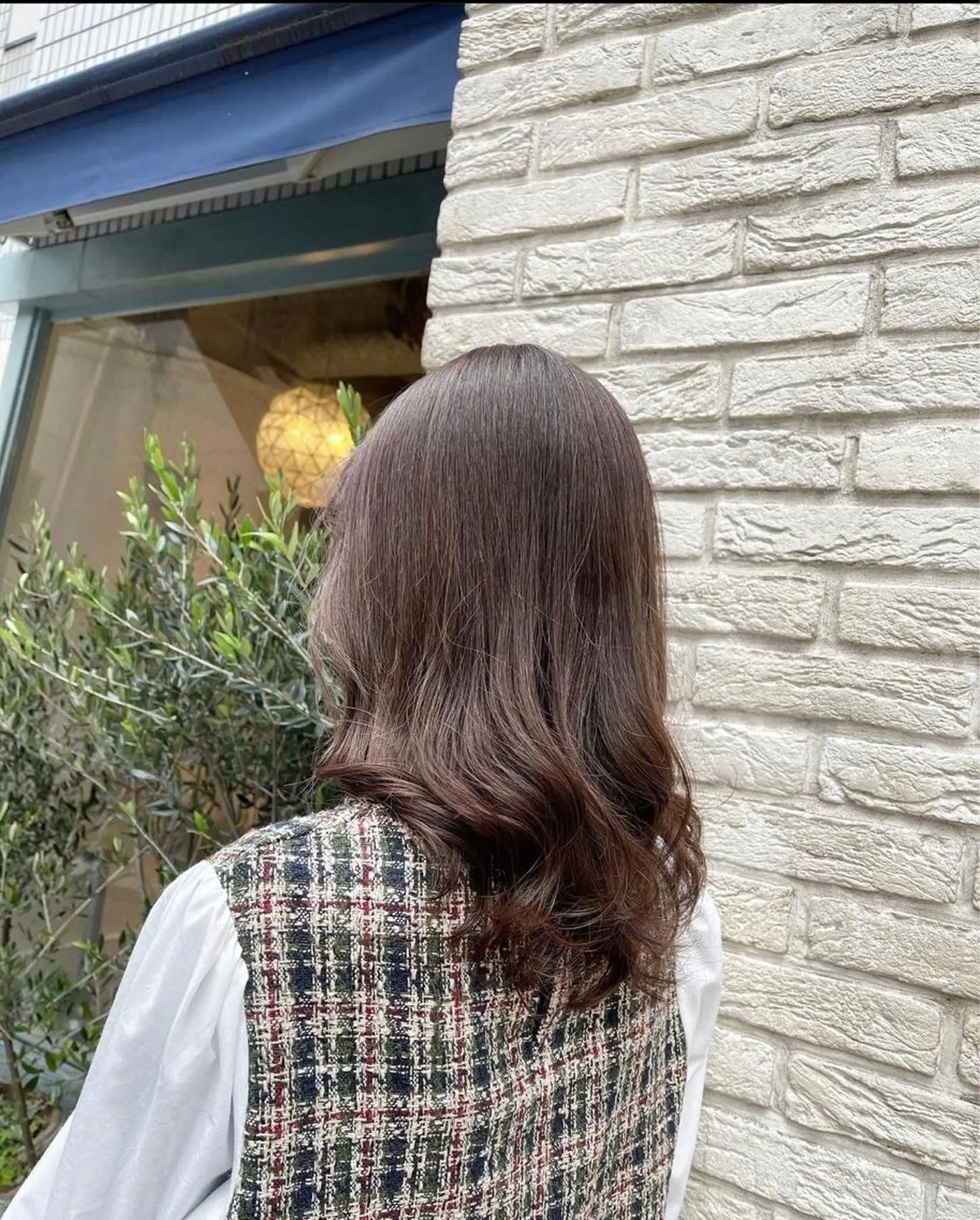セミロング カラー 中沢梨々花 🎀透明感カラーのヘアスタイル