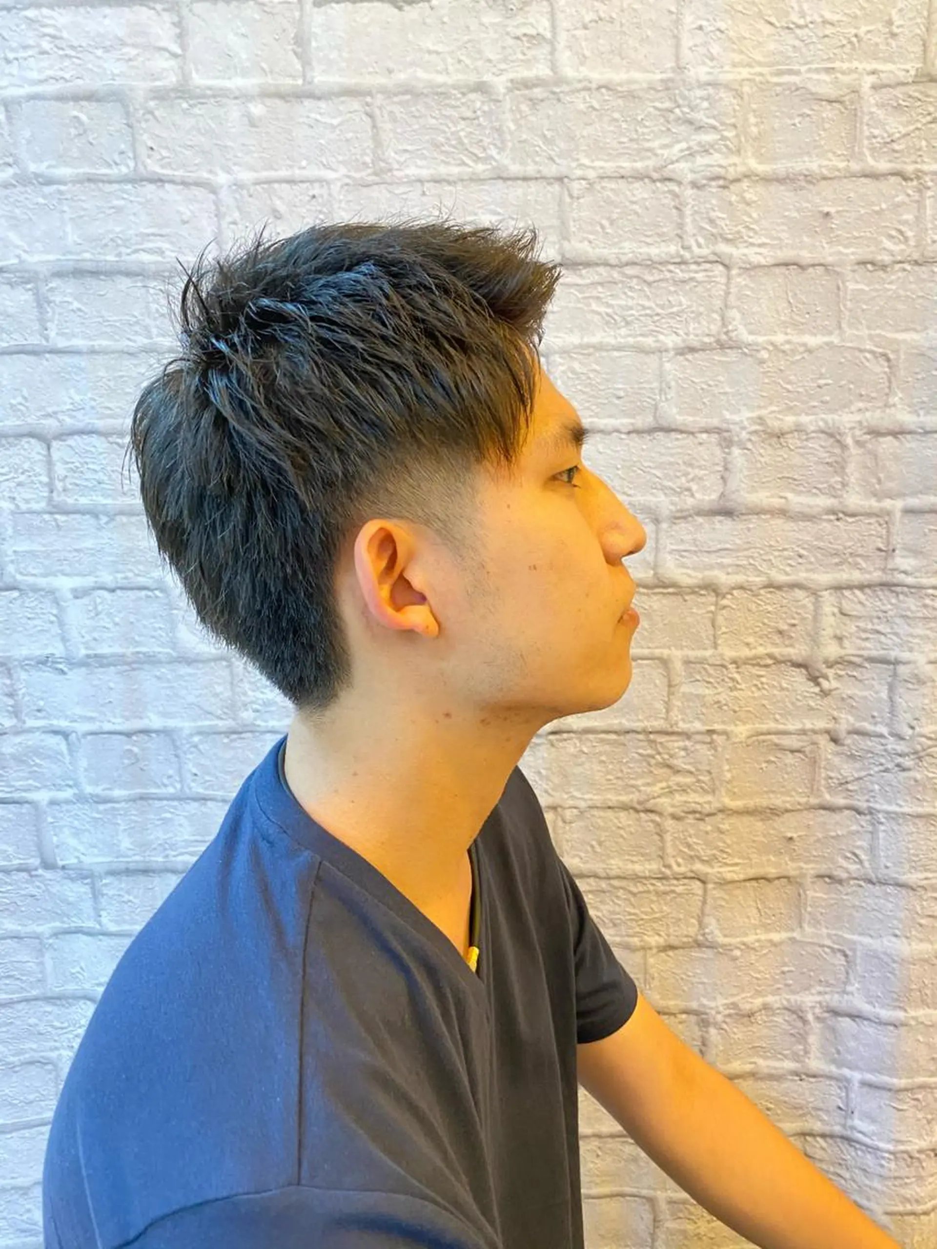 ショート パーマ メンズ カット 【メンズカット】 黒田美穂のヘアスタイル