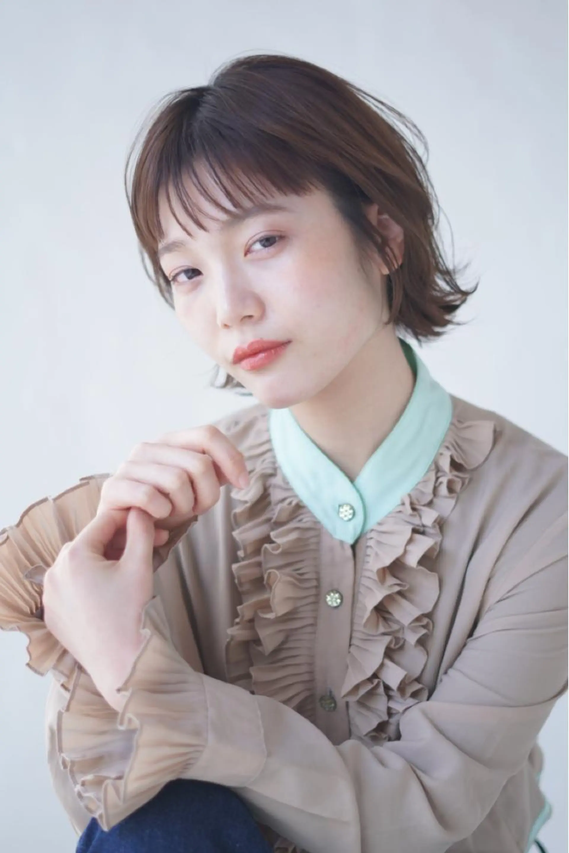 ショート カラー ショートボブ ボブ ショートヘア カット ヘアカラー トリートメント ボブ/大人ヘア k-two濱田のヘアスタイル