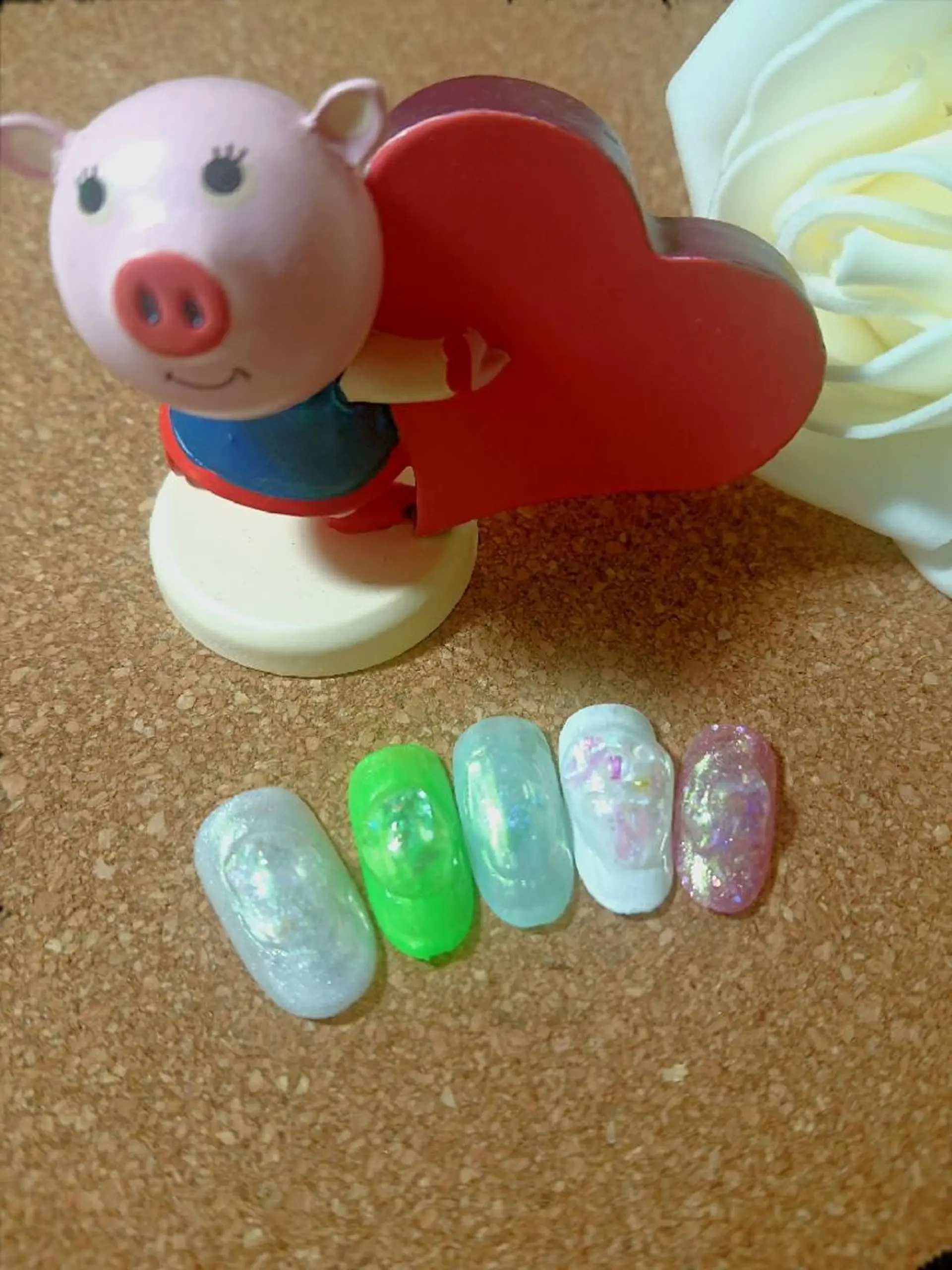 ネイル 春ネイル 林 珠里のネイルデザイン