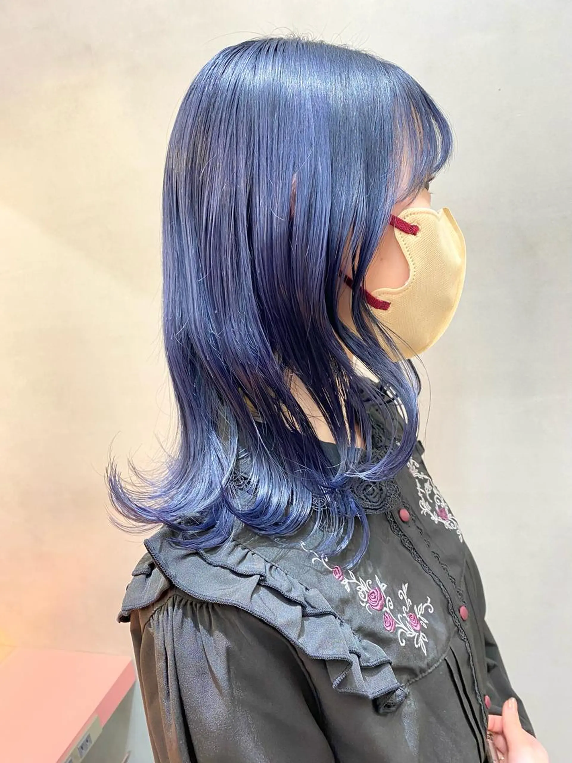 セミロング カラー カット ヘアカラー トリートメント 顔周り/ブリーチなし /縮毛矯正🫧伊勢のヘアスタイル